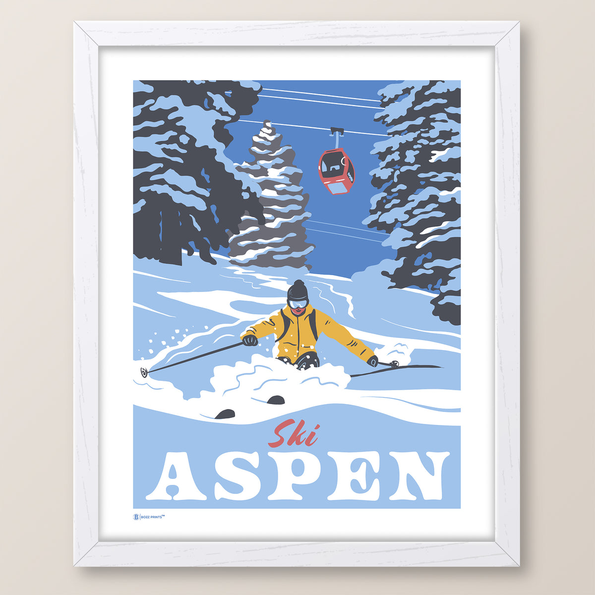 Ski Aspen Print