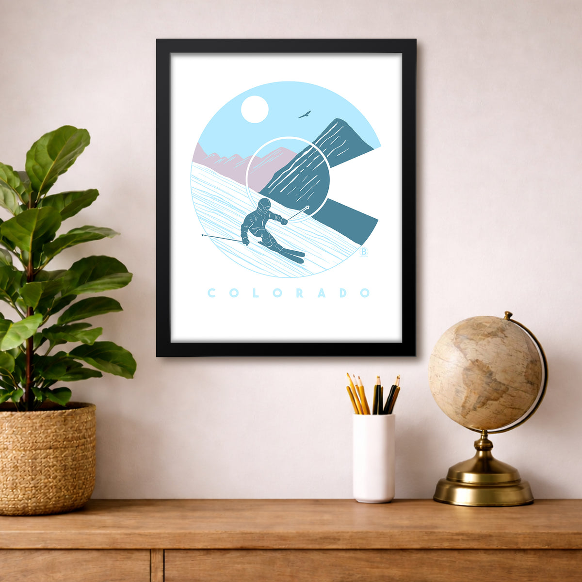 Ski Colorado Print