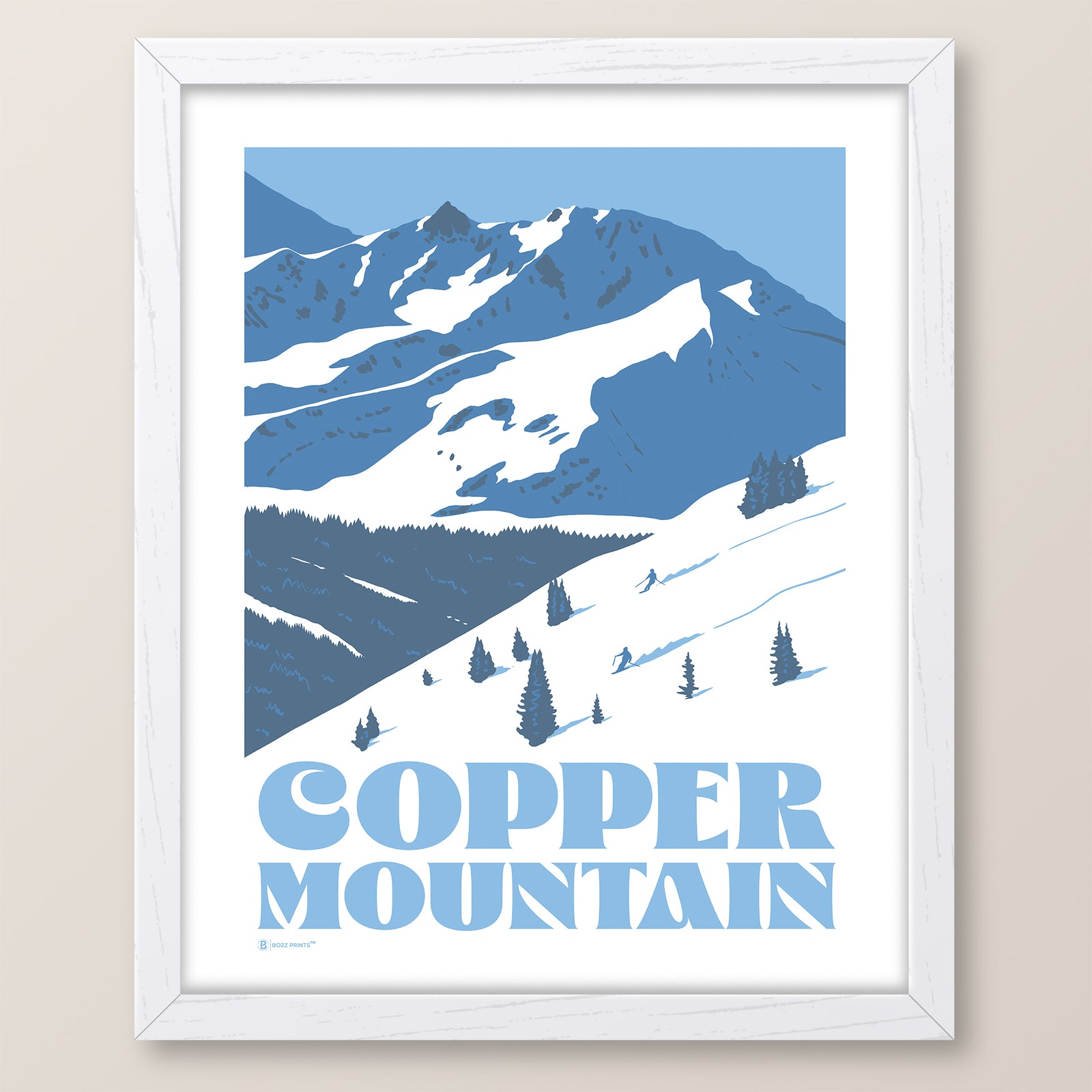 Ski Copper Mountain Print