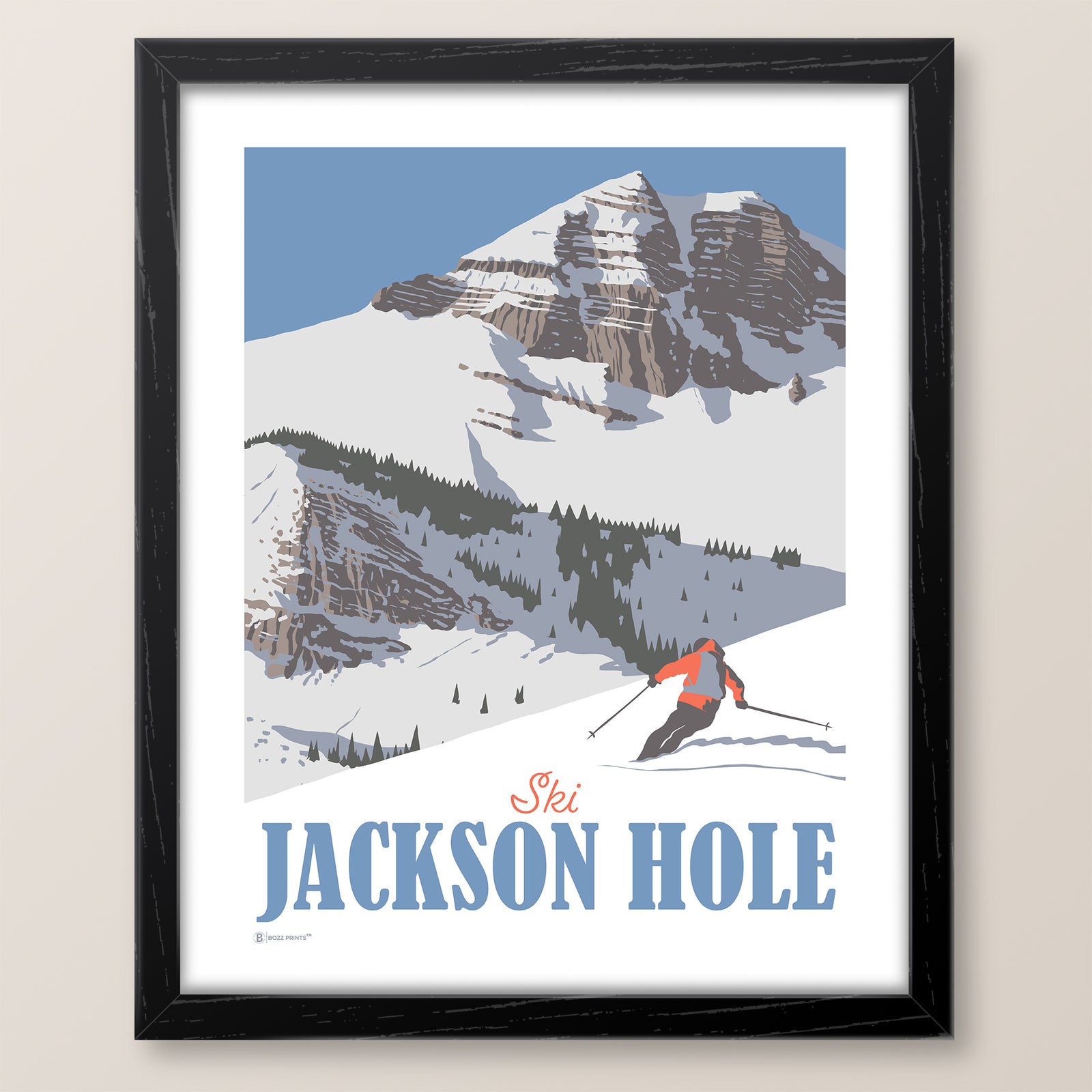 Ski Jackson Hole Print