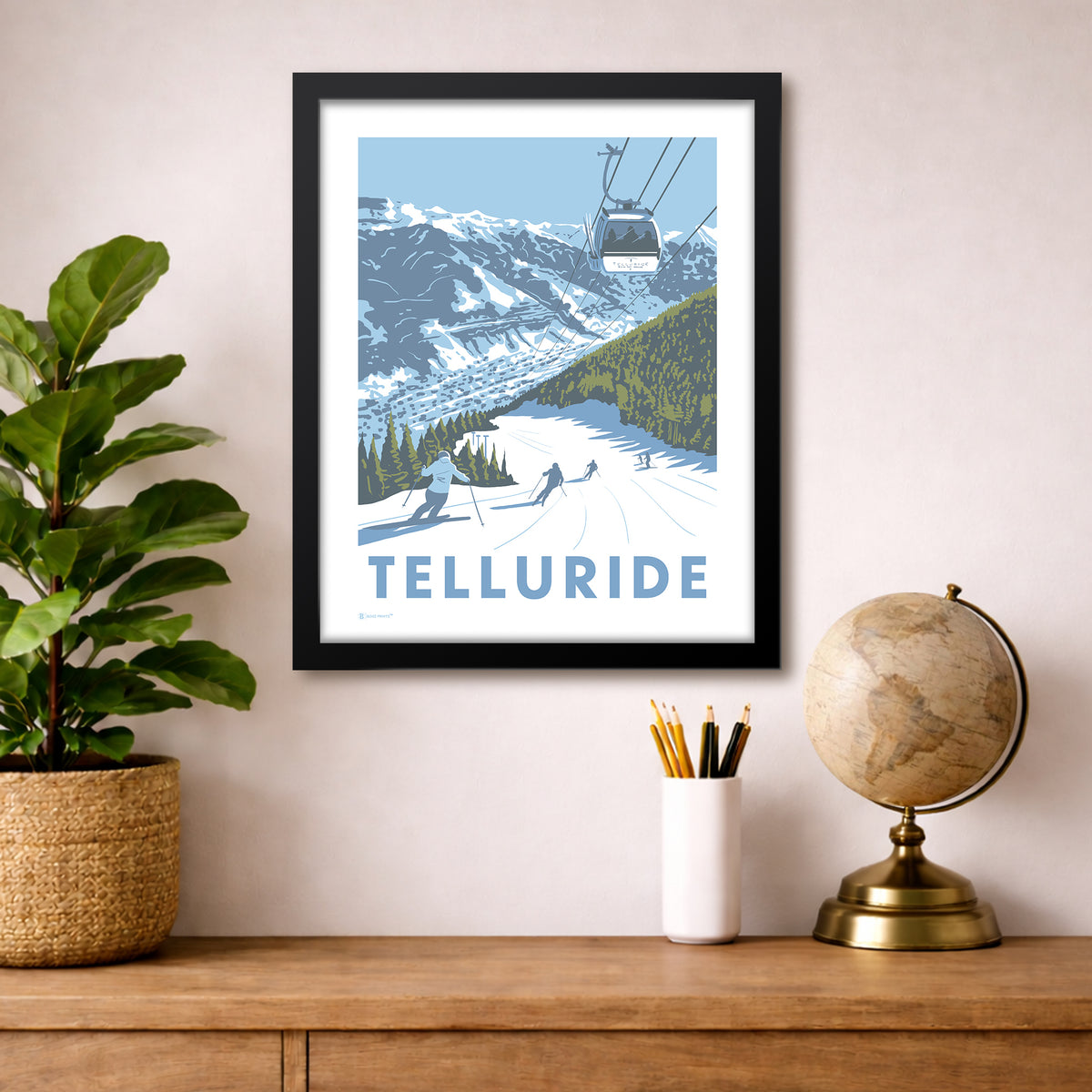 Ski Telluride Print