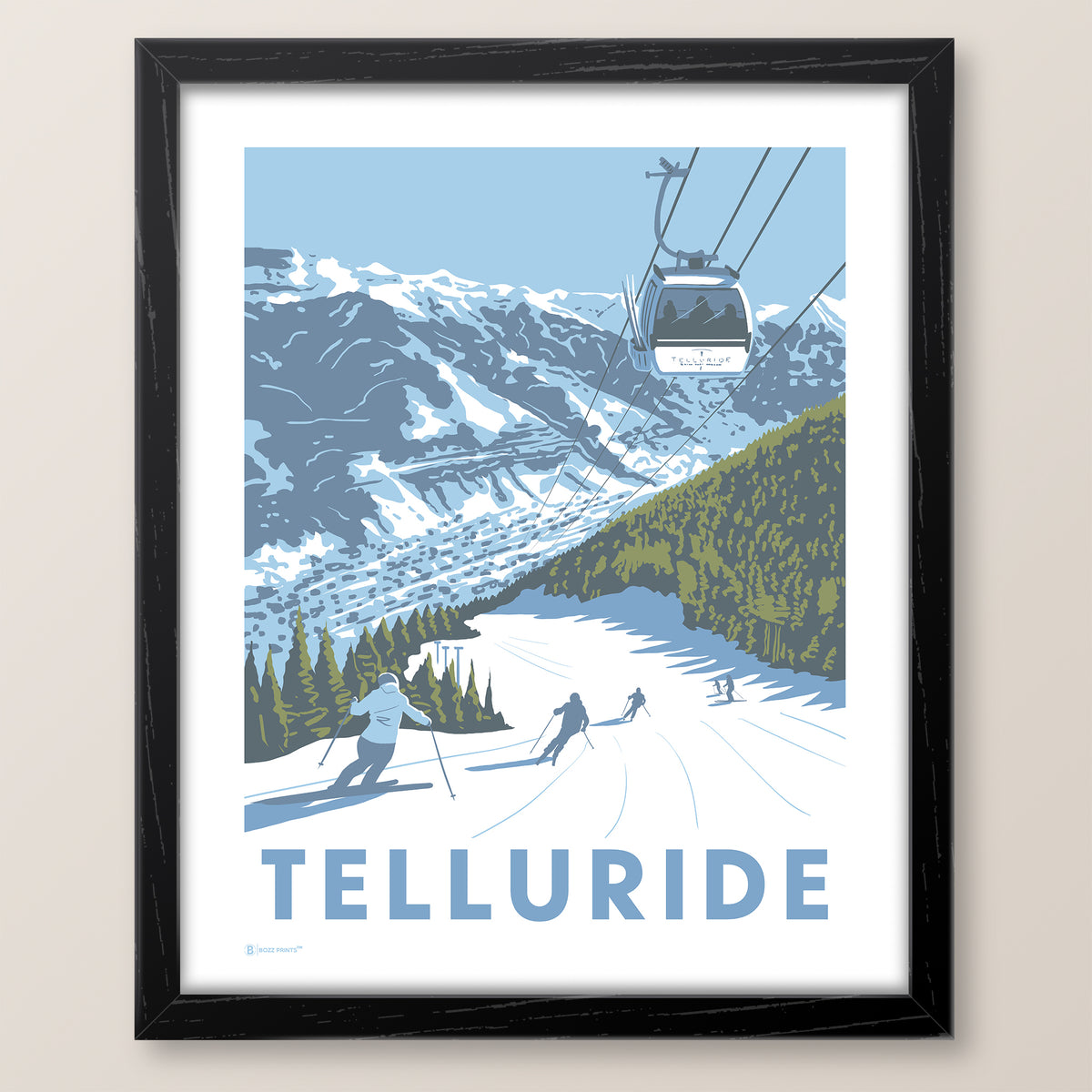 Ski Telluride Print