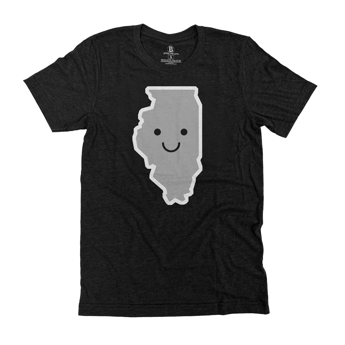 Illinois Smiley Face T-Shirt