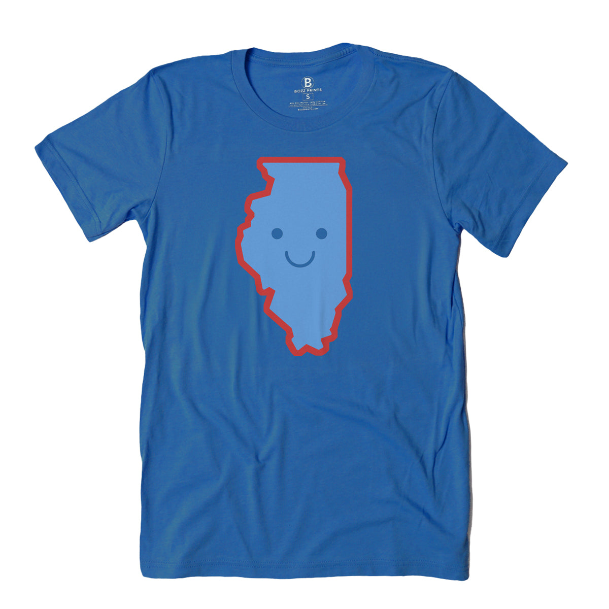 Illinois Smiley Face T-Shirt