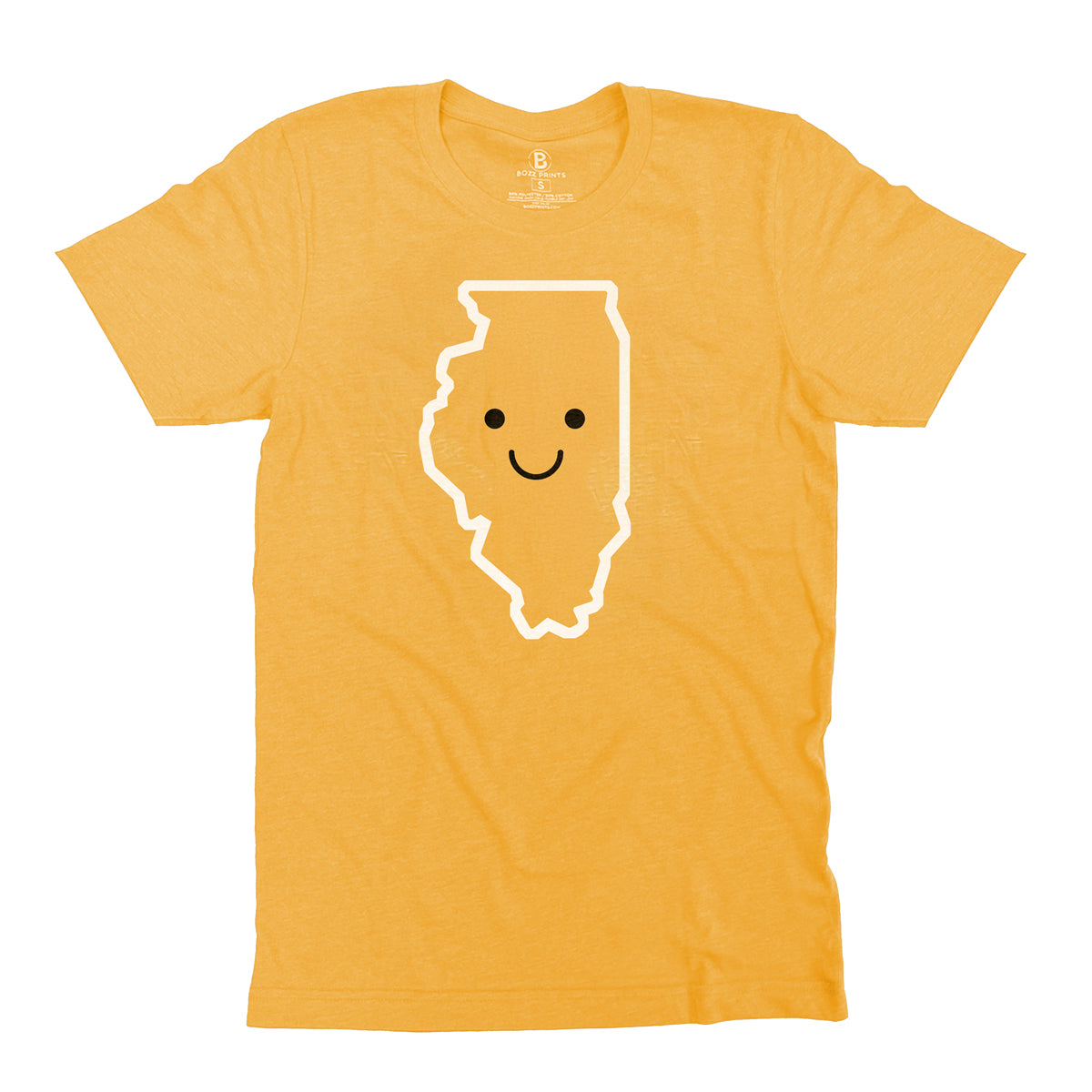Illinois Smiley Face T-Shirt