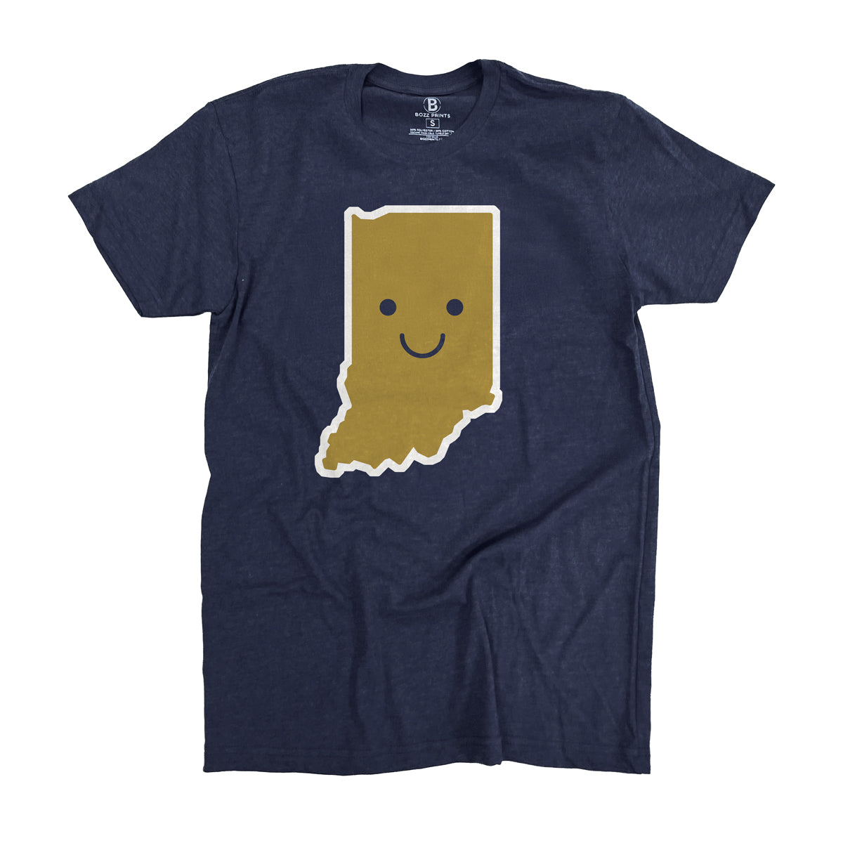 Indiana Smiley Face T-Shirt