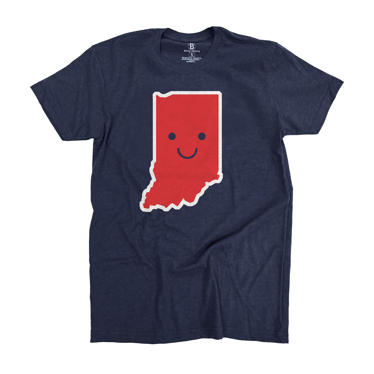 Indiana Smiley Face T-Shirt