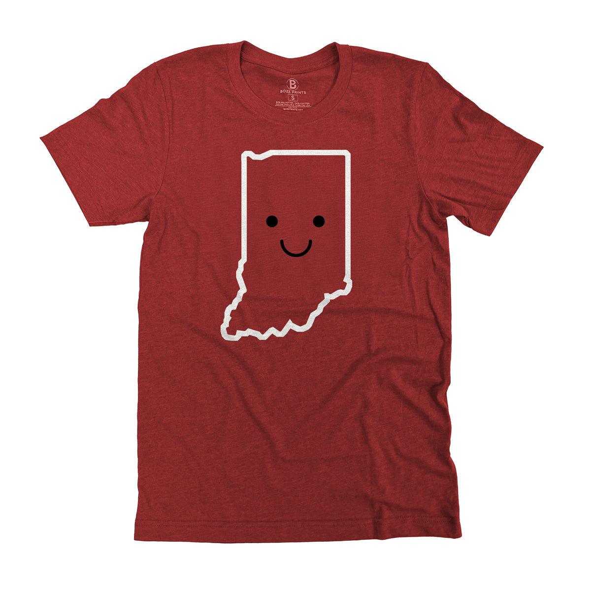 Indiana Smiley Face T-Shirt