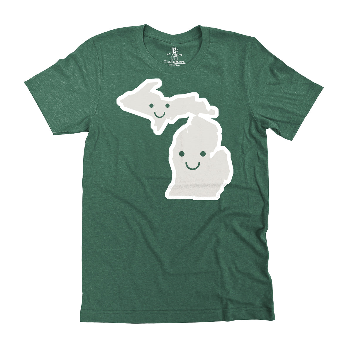 Michigan Smiley Face T-Shirt