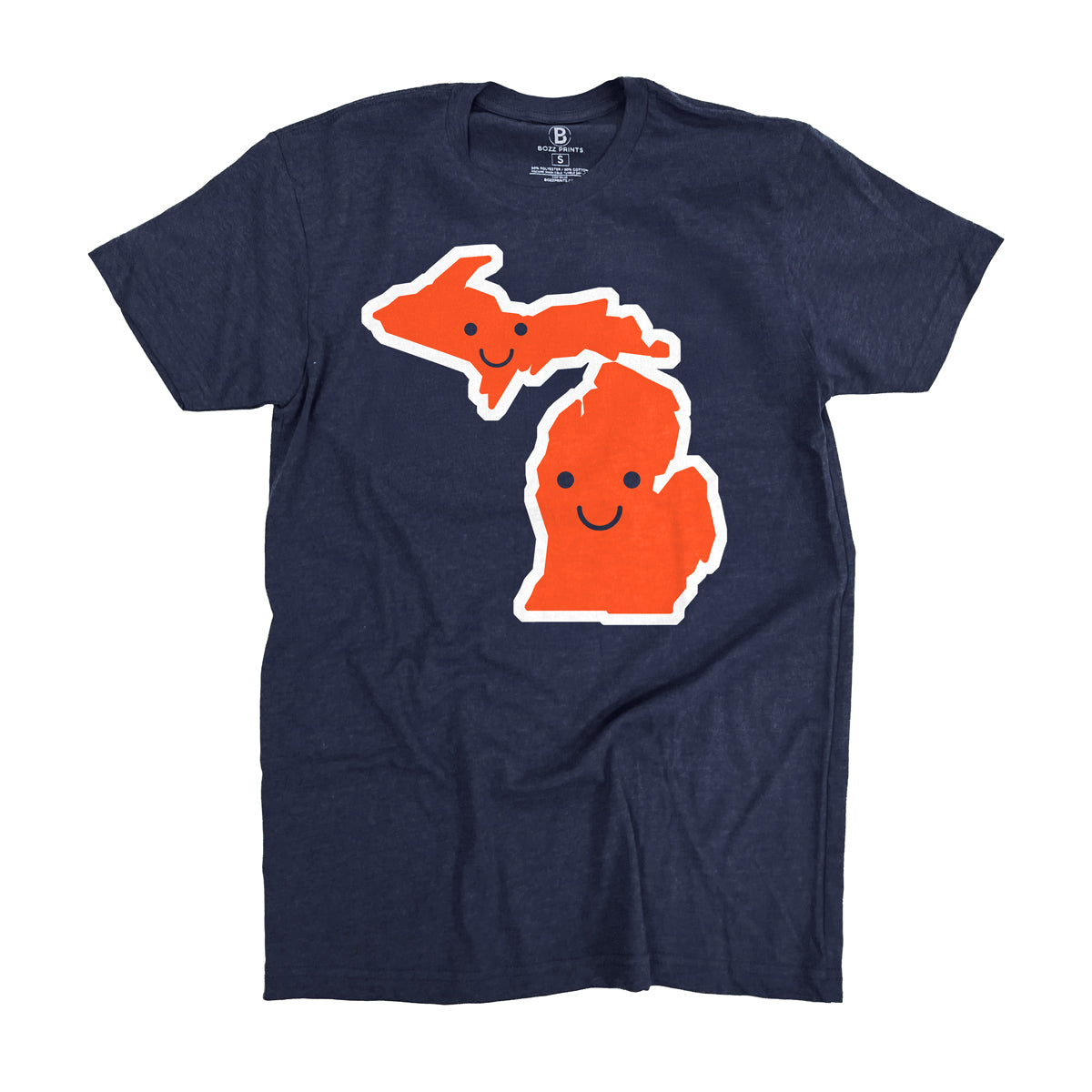 Michigan Smiley Face T-Shirt
