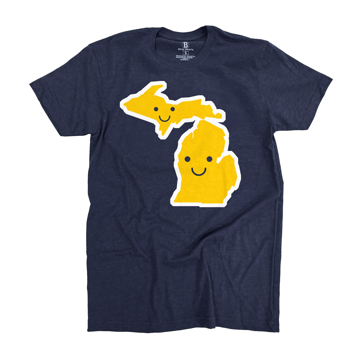 Michigan Smiley Face T-Shirt