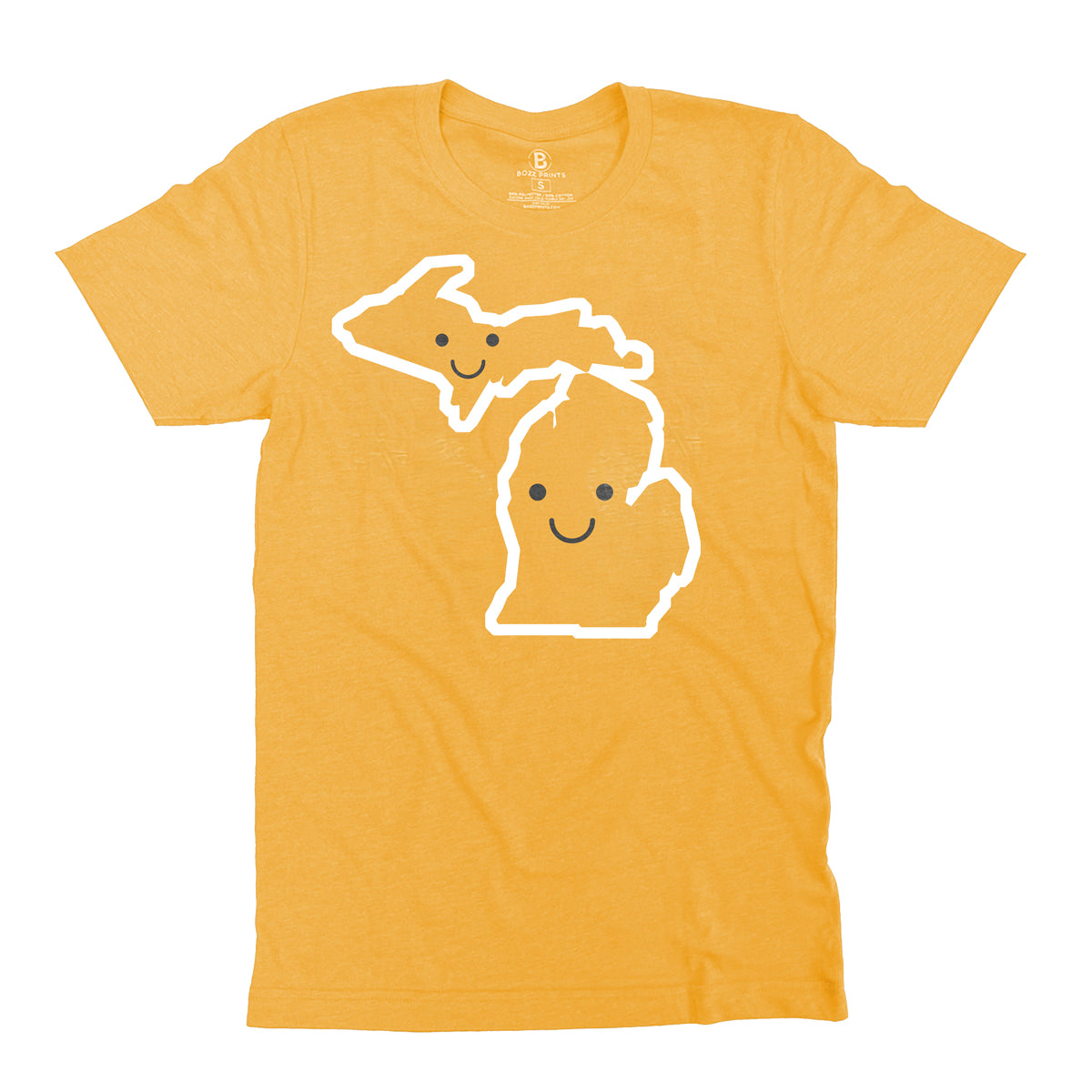 Michigan Smiley Face T-Shirt