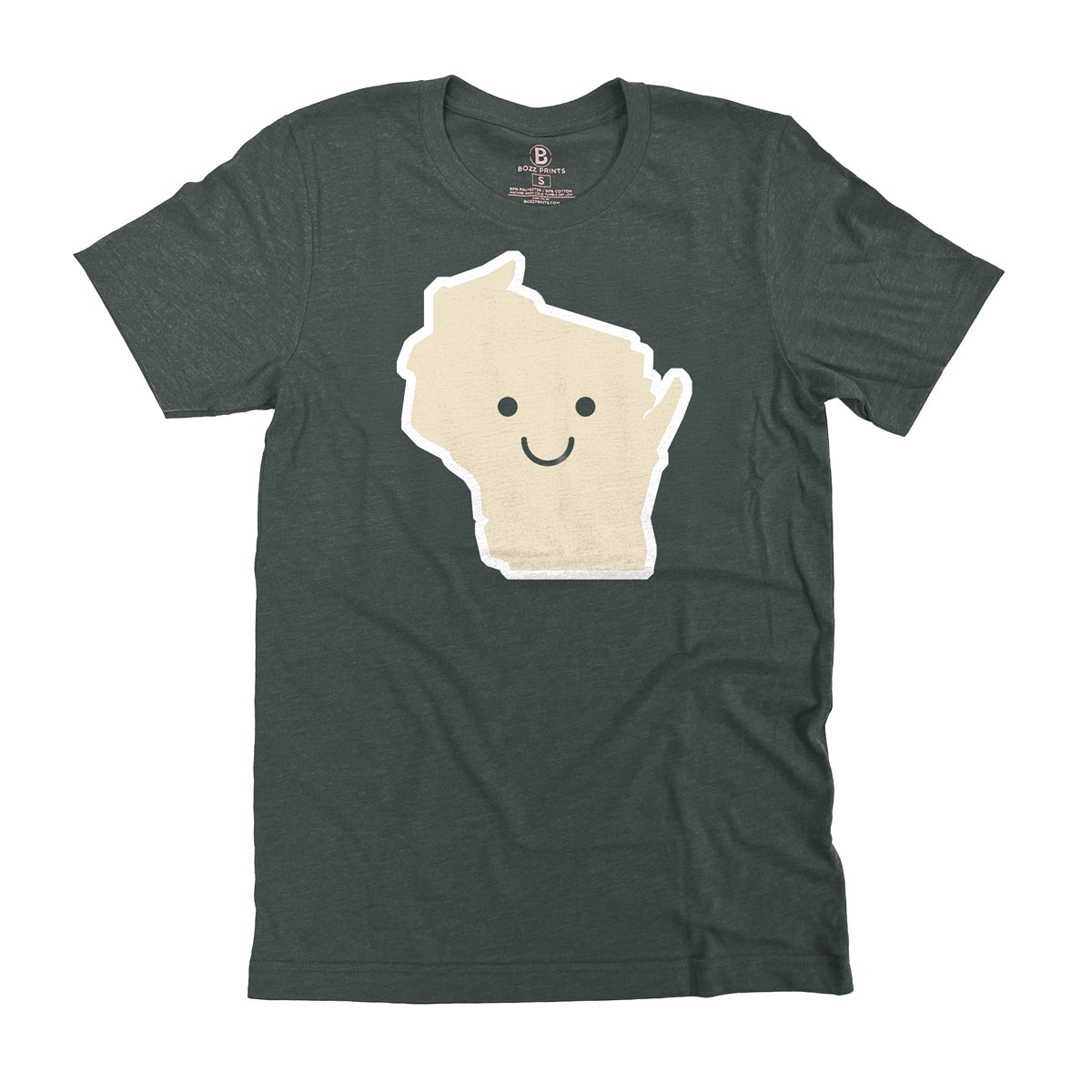 Wisconsin Smiley Face T-Shirt