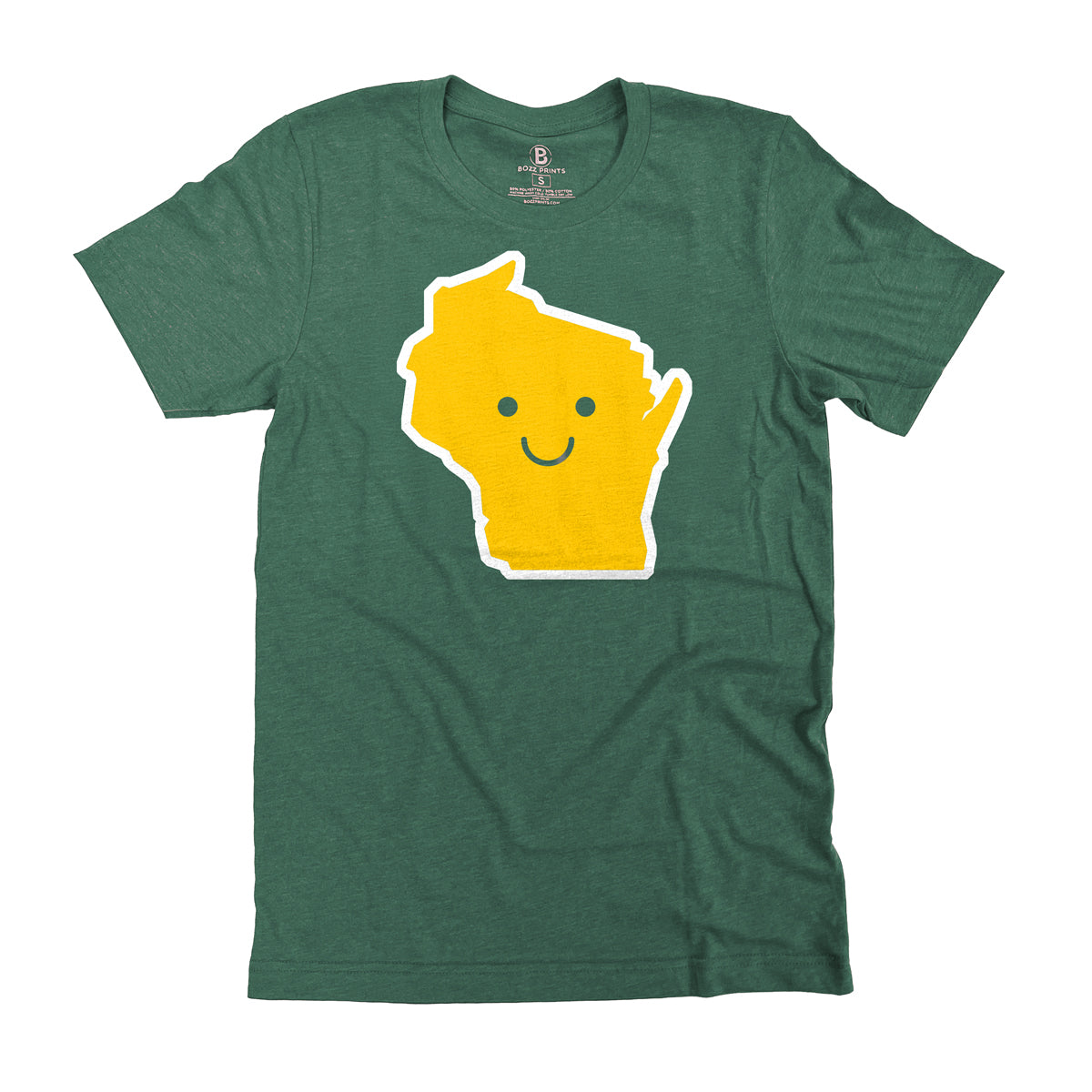 Wisconsin Smiley Face T-Shirt