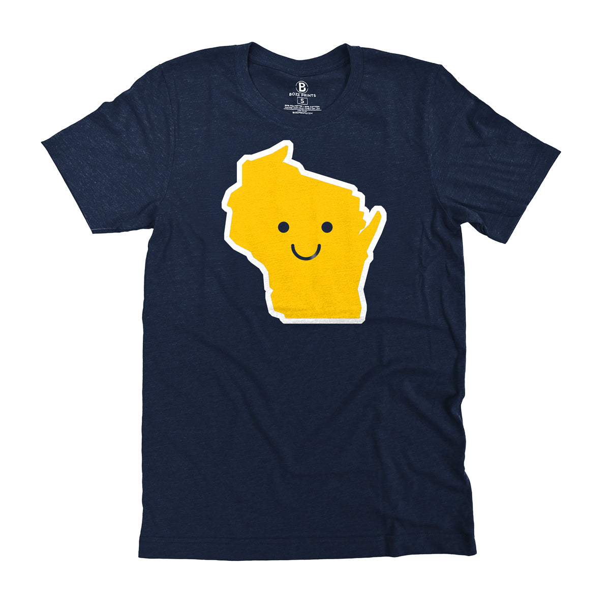 Wisconsin Smiley Face T-Shirt