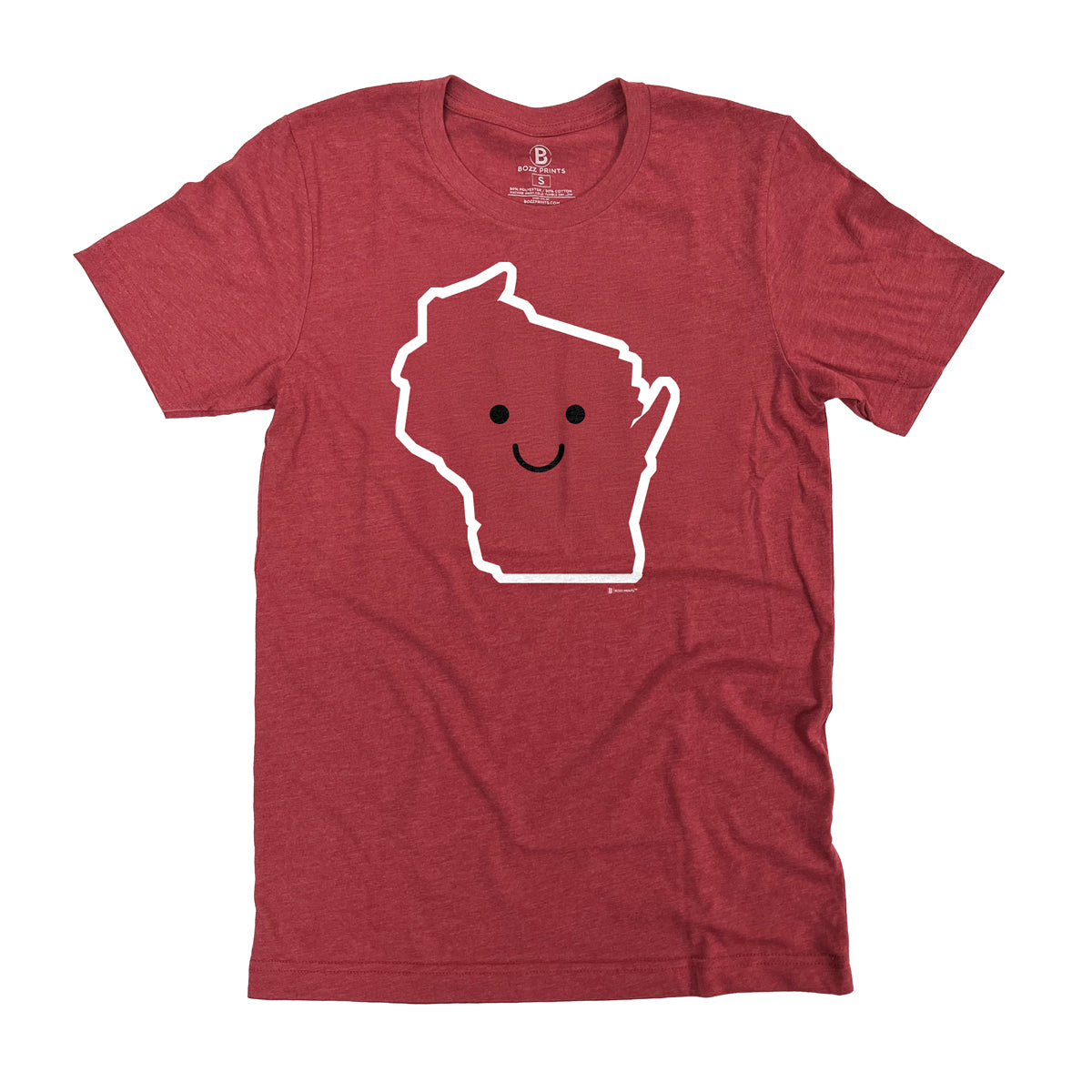 Wisconsin Smiley Face T-Shirt