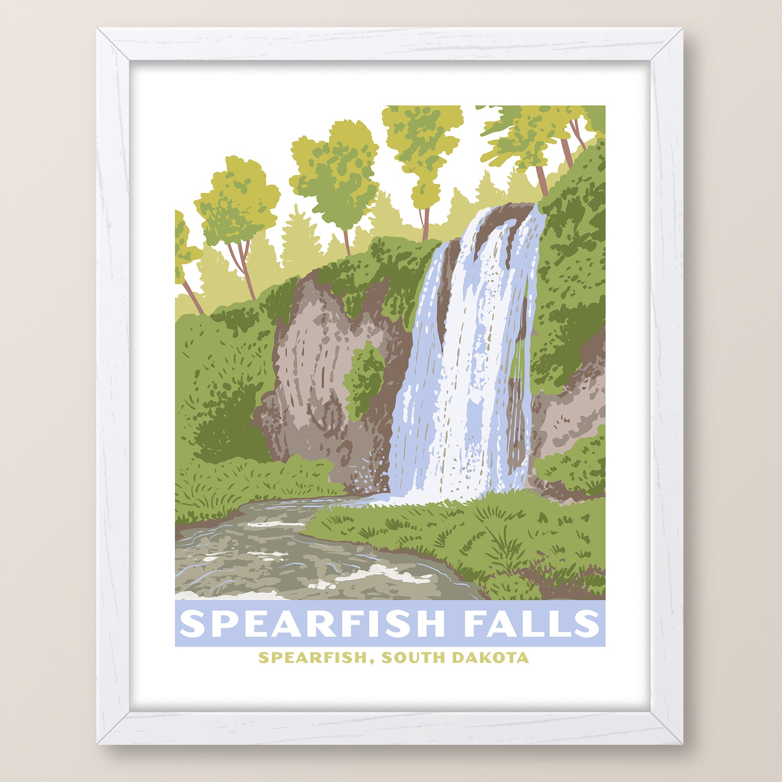 Spearfish Falls Print