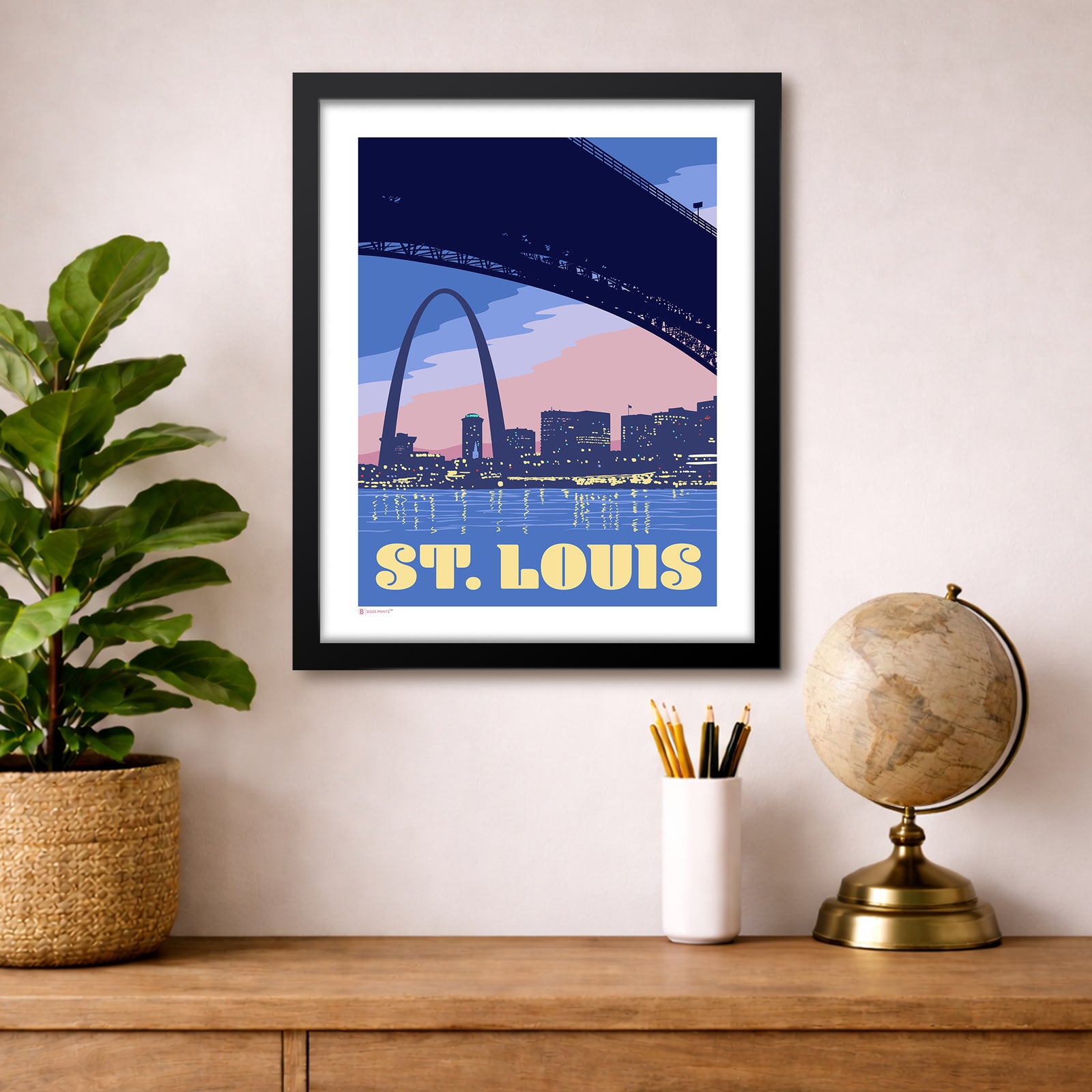 St. Louis Eads Bridge Print