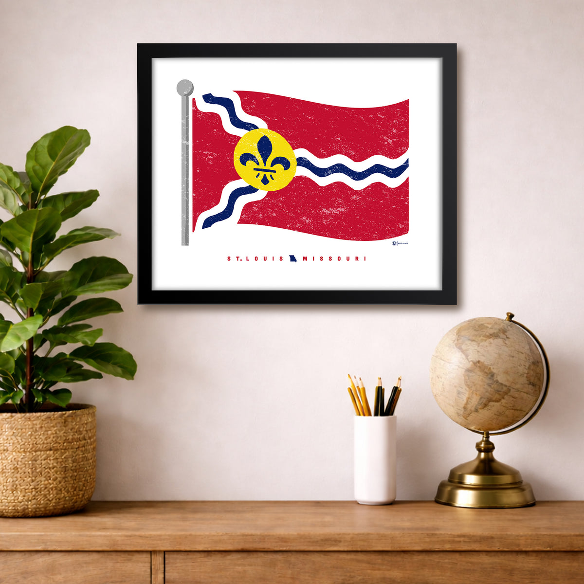 St. Louis Flag Print