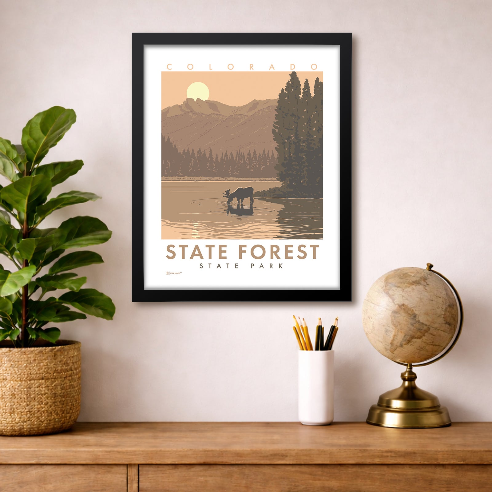 State Forest - Colorado State Park Print