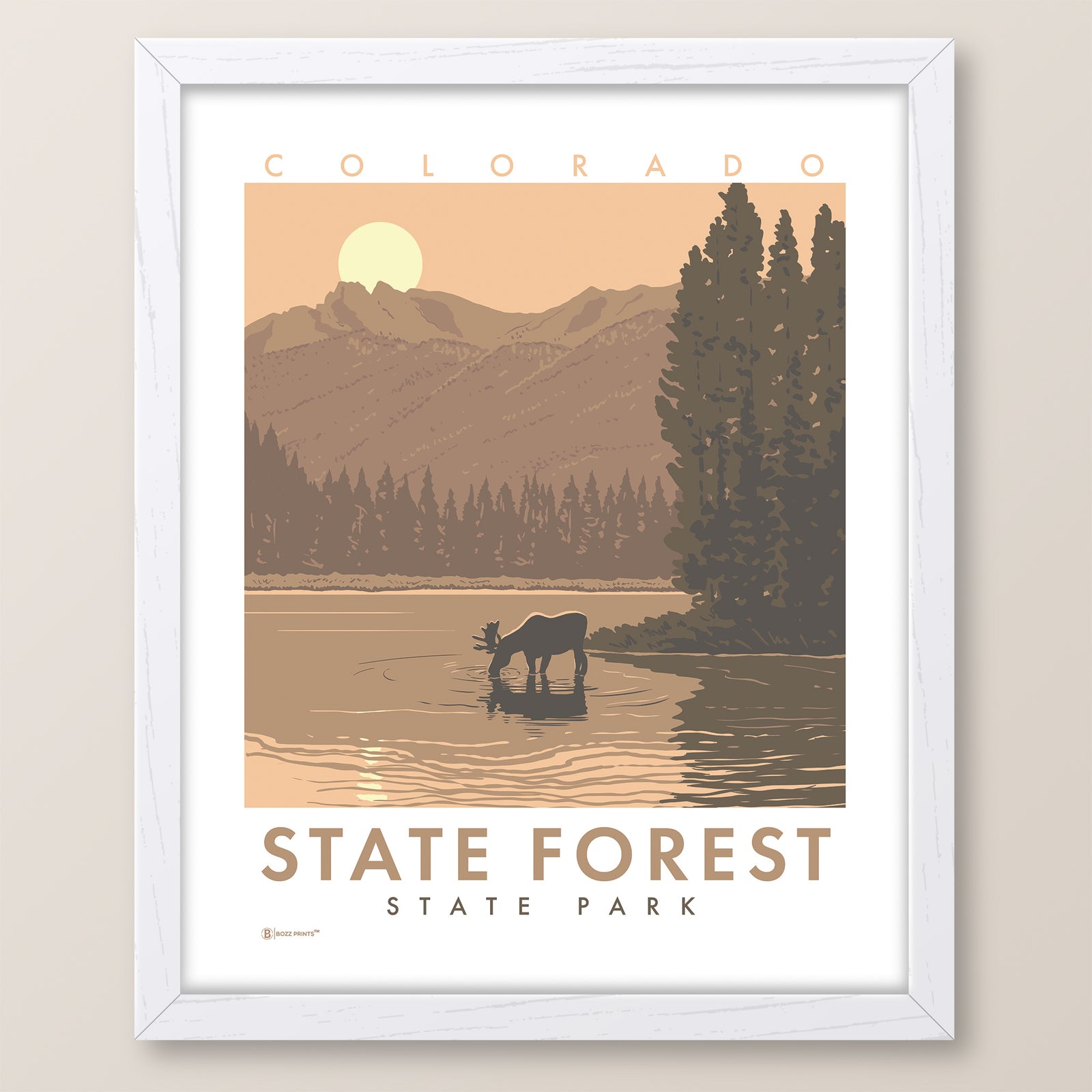 State Forest - Colorado State Park Print