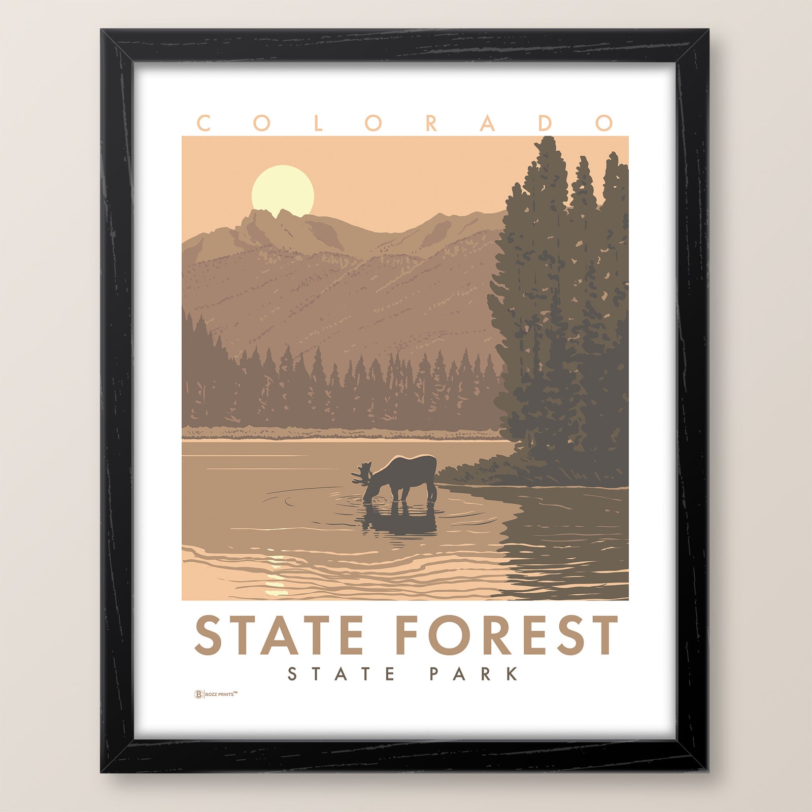 State Forest - Colorado State Park Print