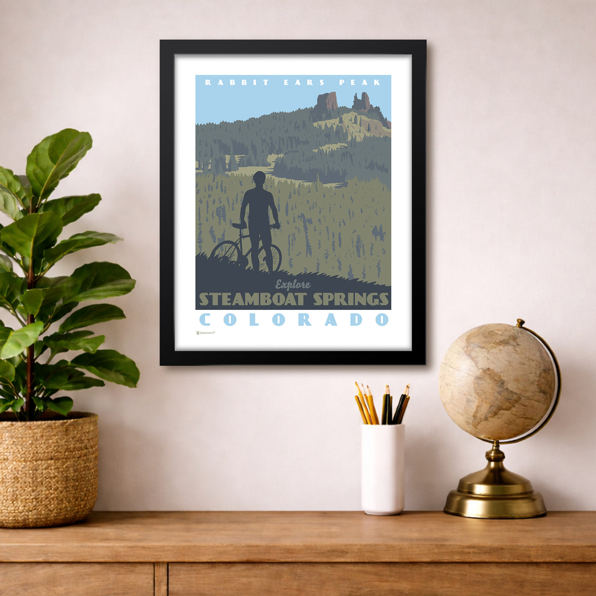 Steamboat Springs Rabbit Ears Peak Print