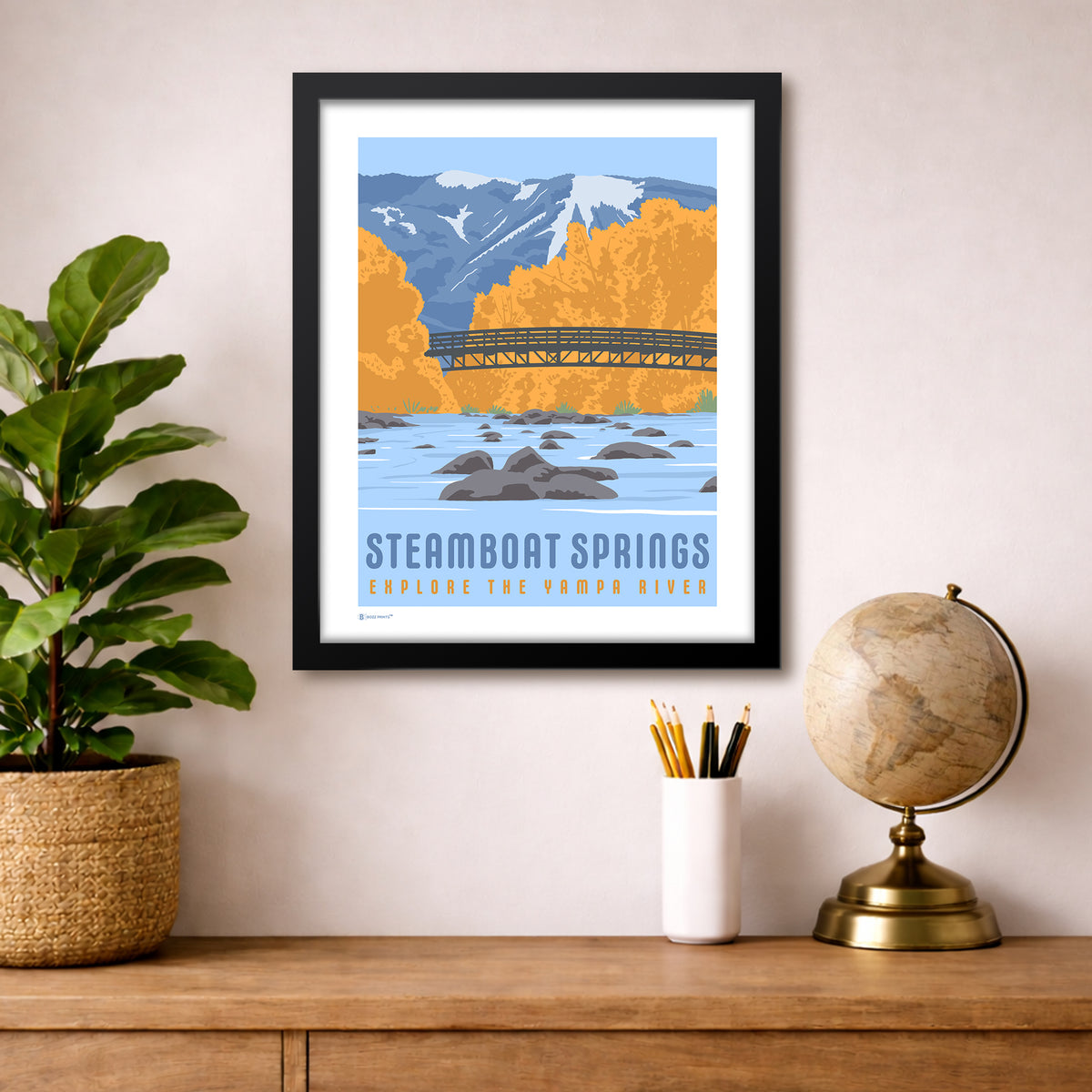Steamboat Springs Yampa River Print