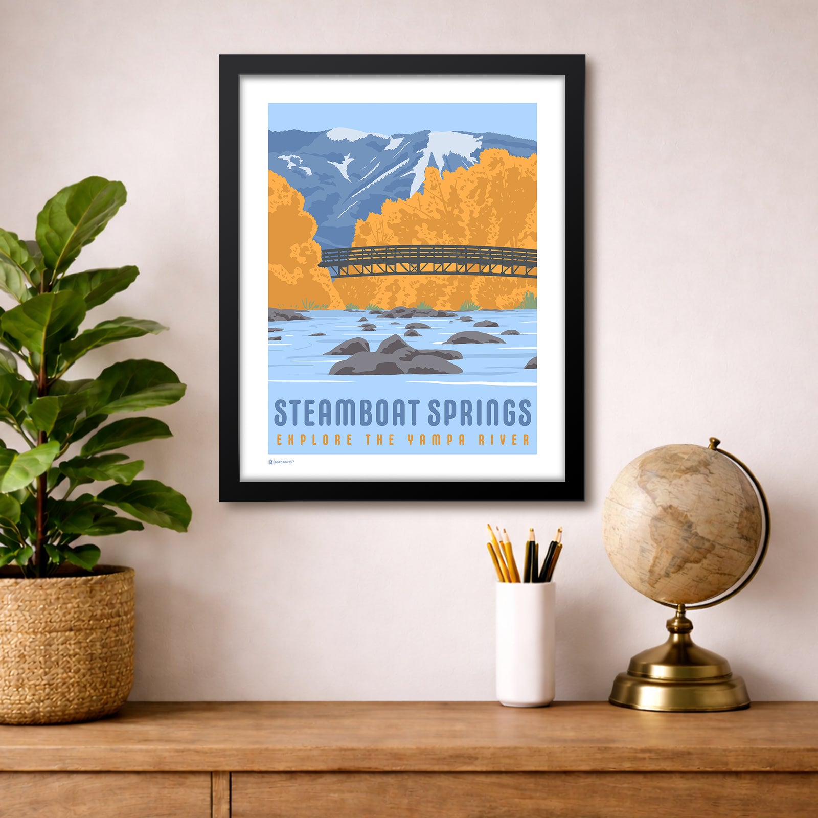 Steamboat Springs Yampa River Print