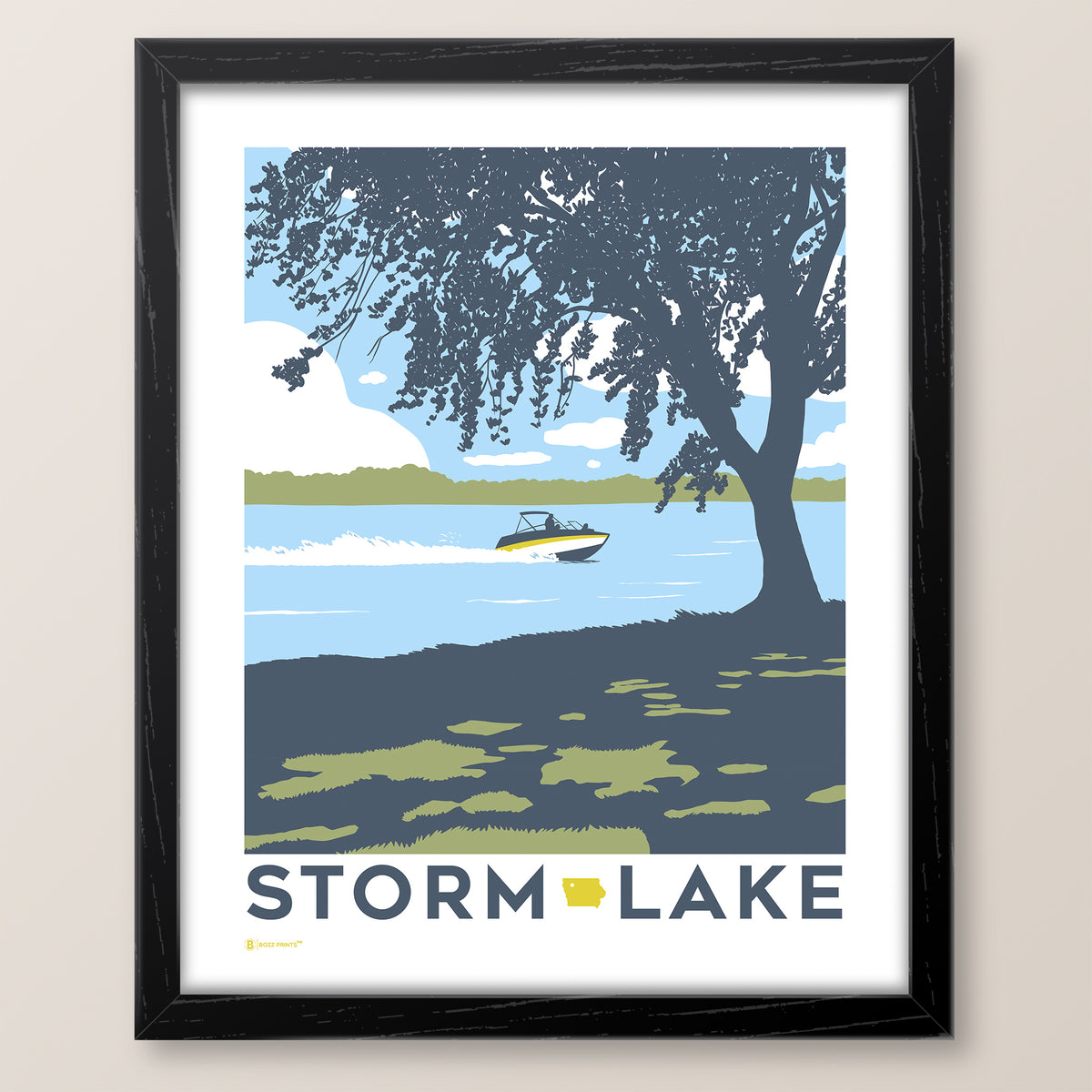 Storm Lake Print