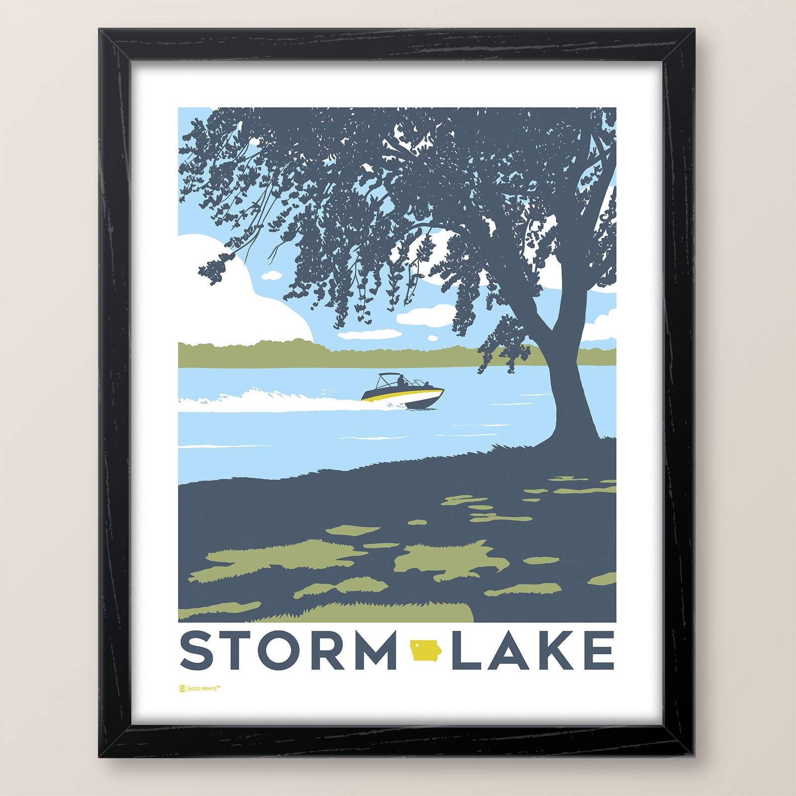 Storm Lake Print