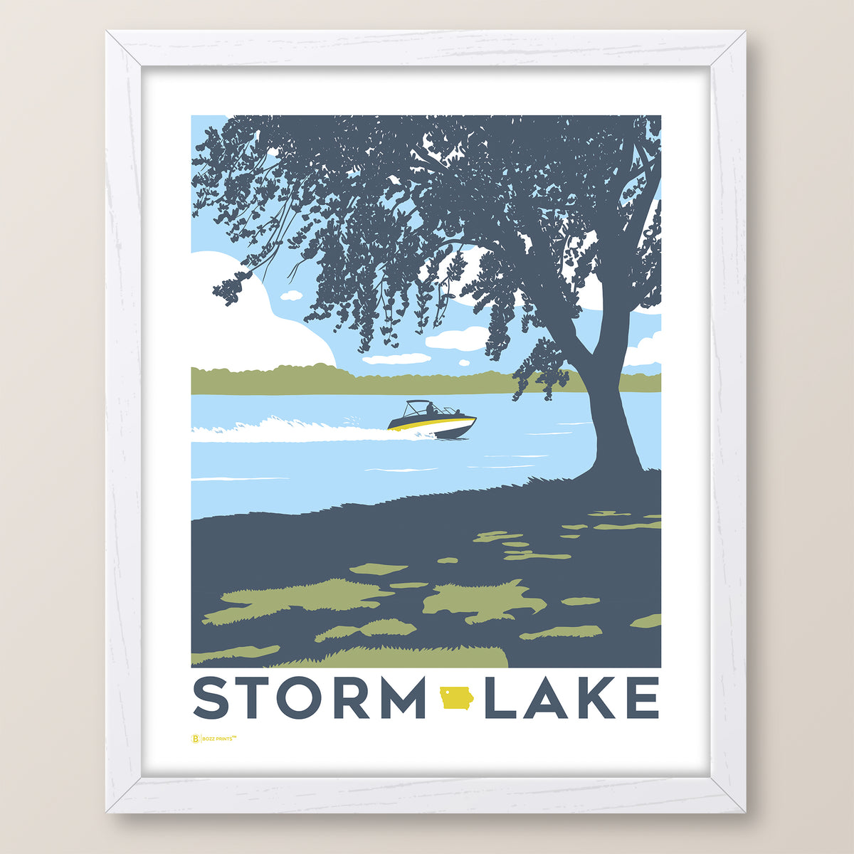 Storm Lake Print