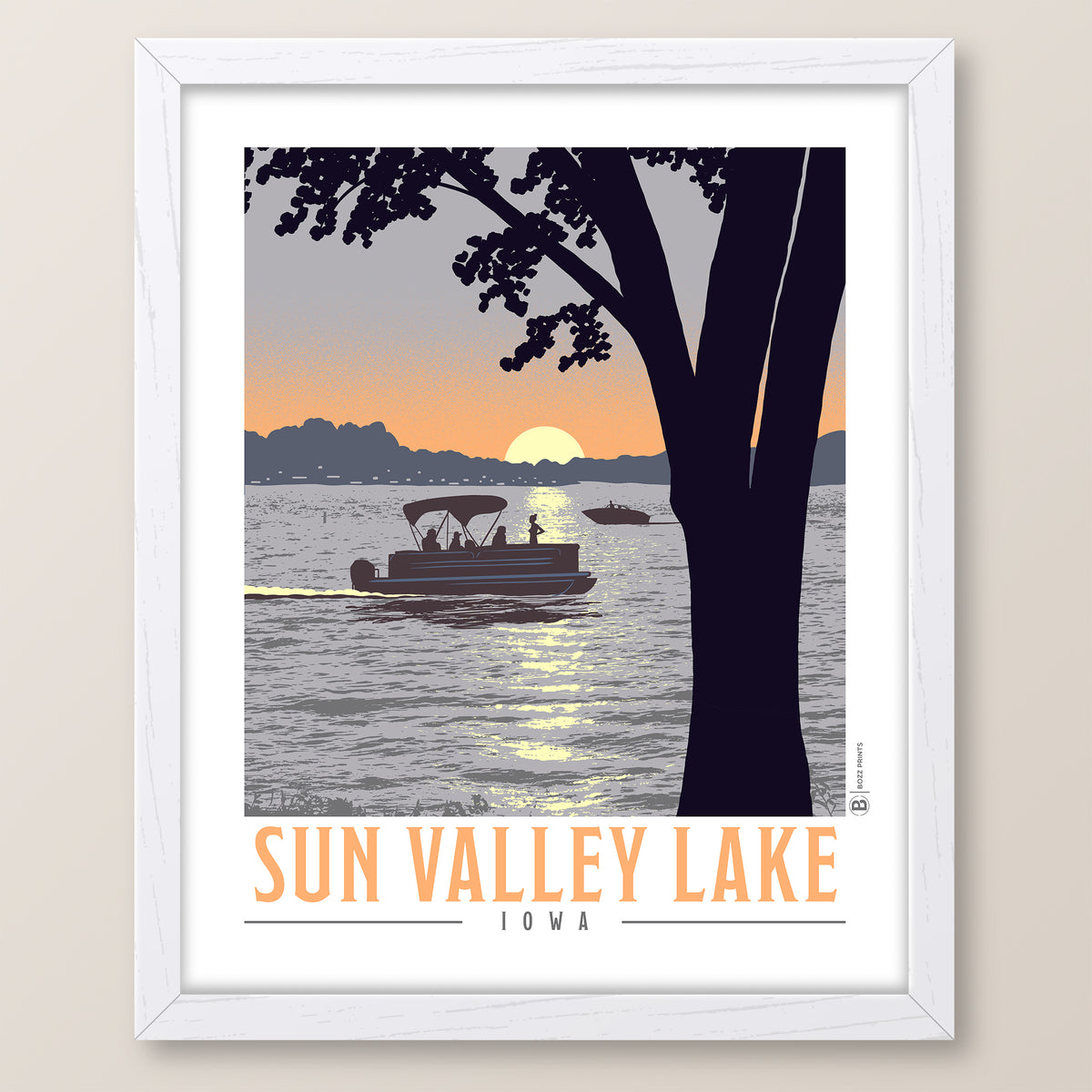 Sun Valley Lake Print