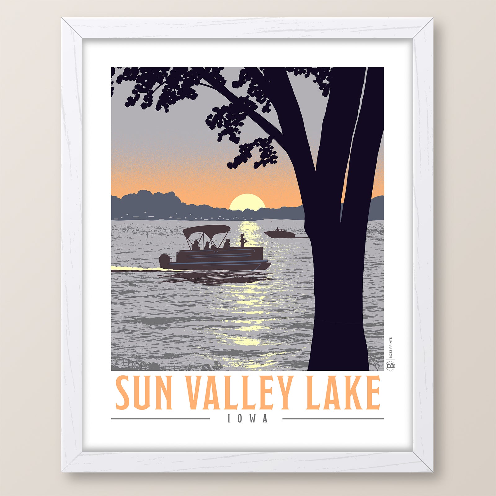 Sun Valley Lake Print
