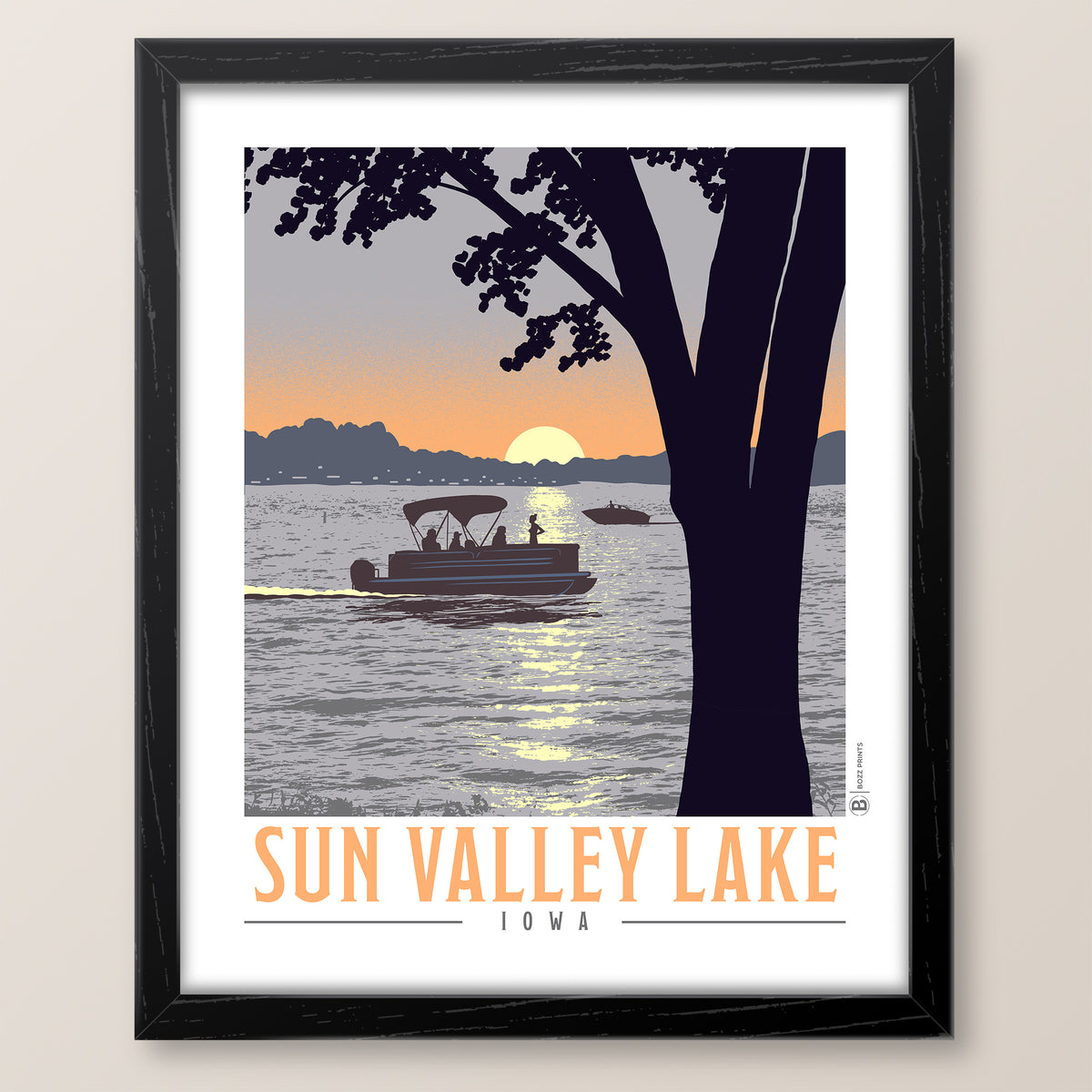Sun Valley Lake Print