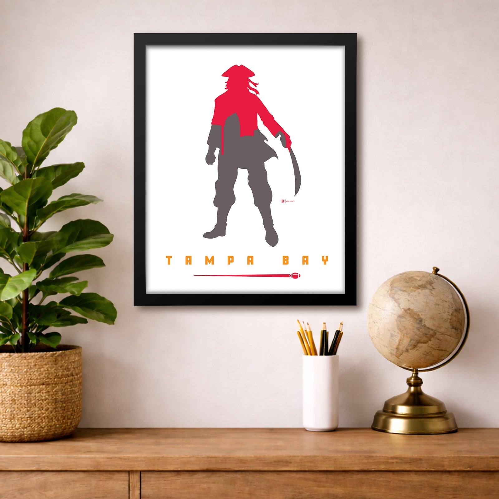 Tampa Bay Football Print