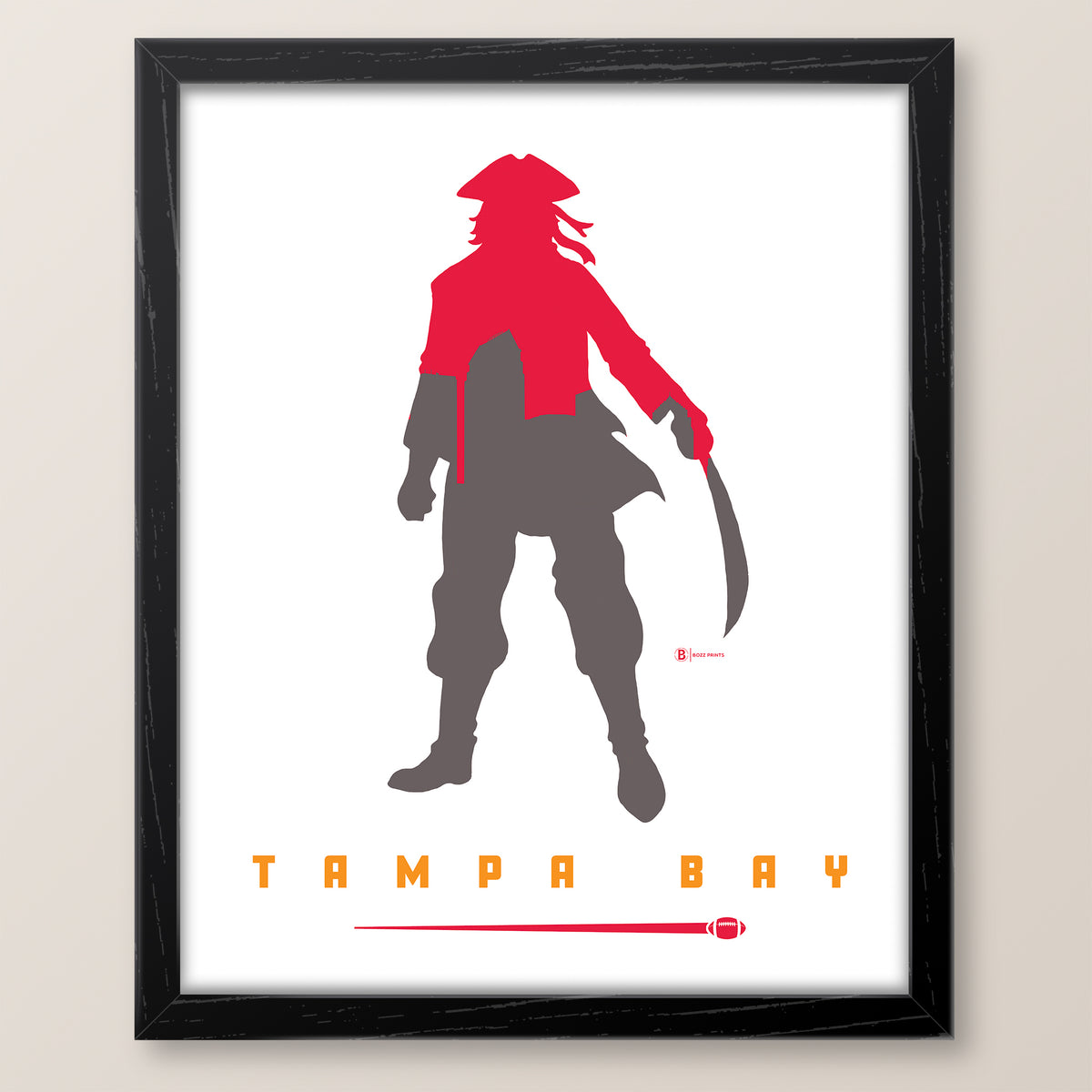Tampa Bay Football Print