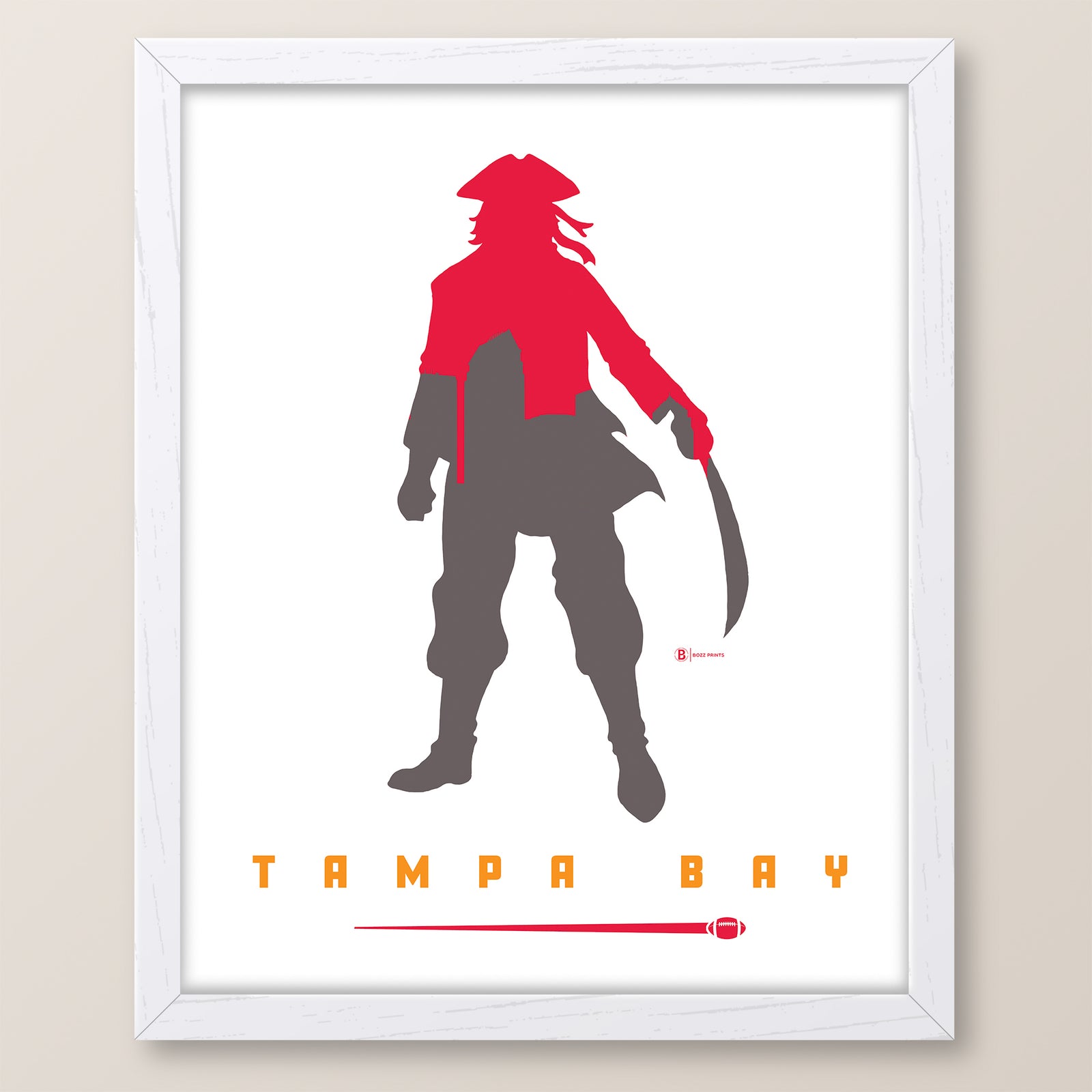 Tampa Bay Football Print