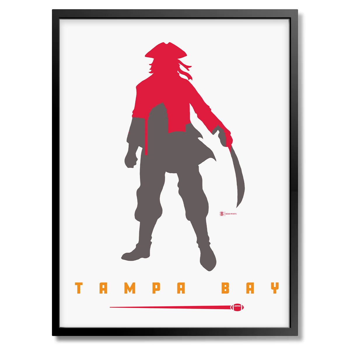 Tampa Bay Football Print