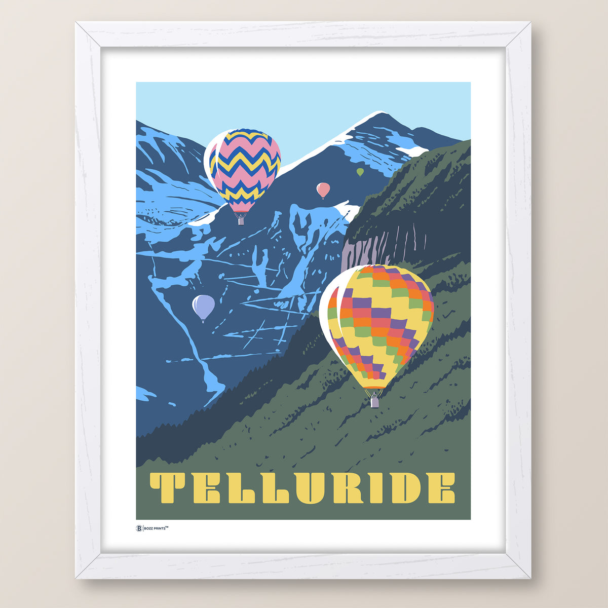 Telluride Balloon Festival Print
