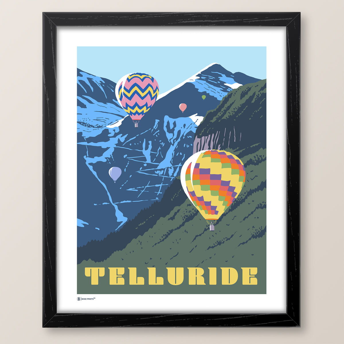 Telluride Balloon Festival Print