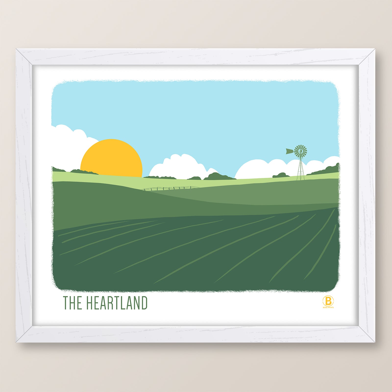 The Heartland Print