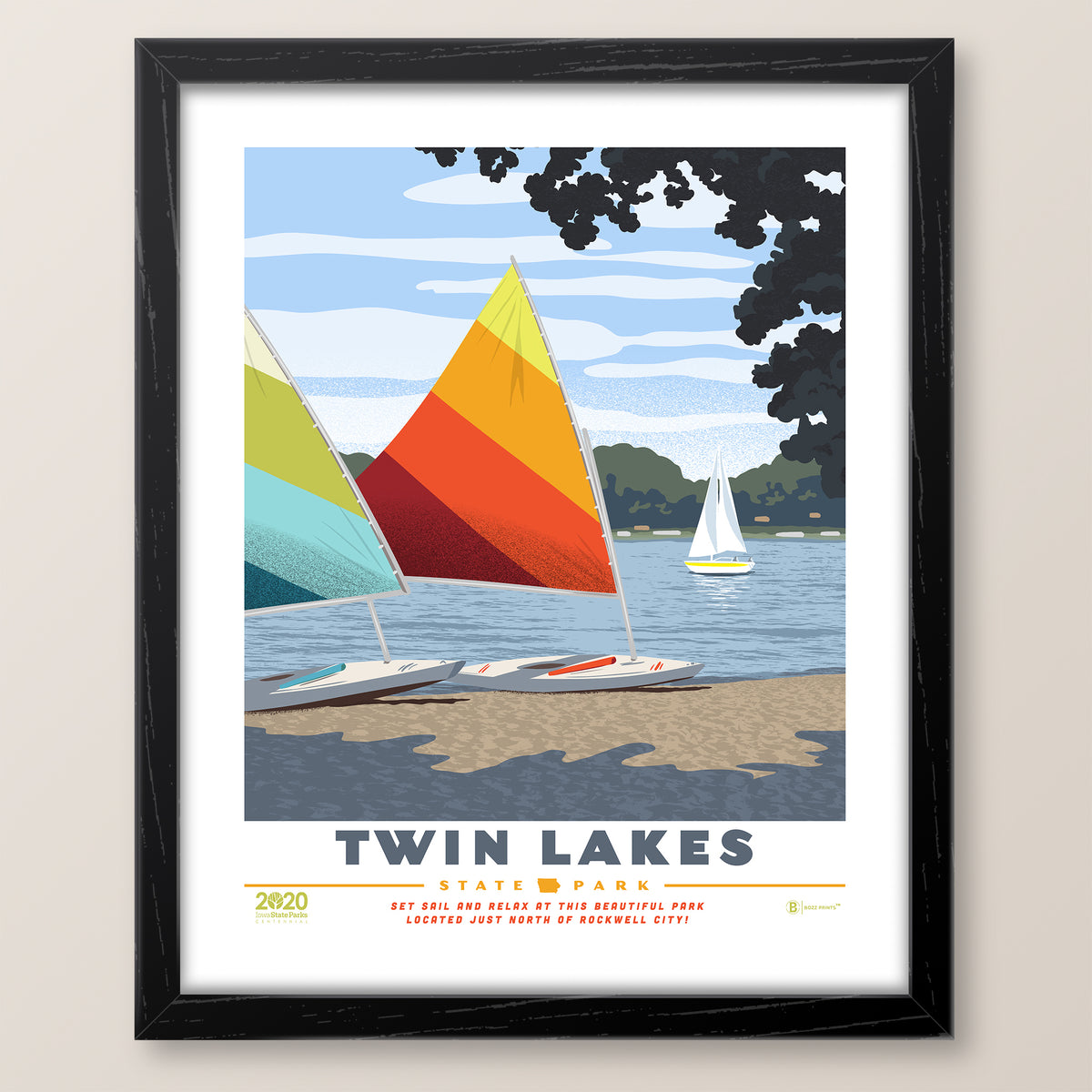 Twin Lakes State Park Print