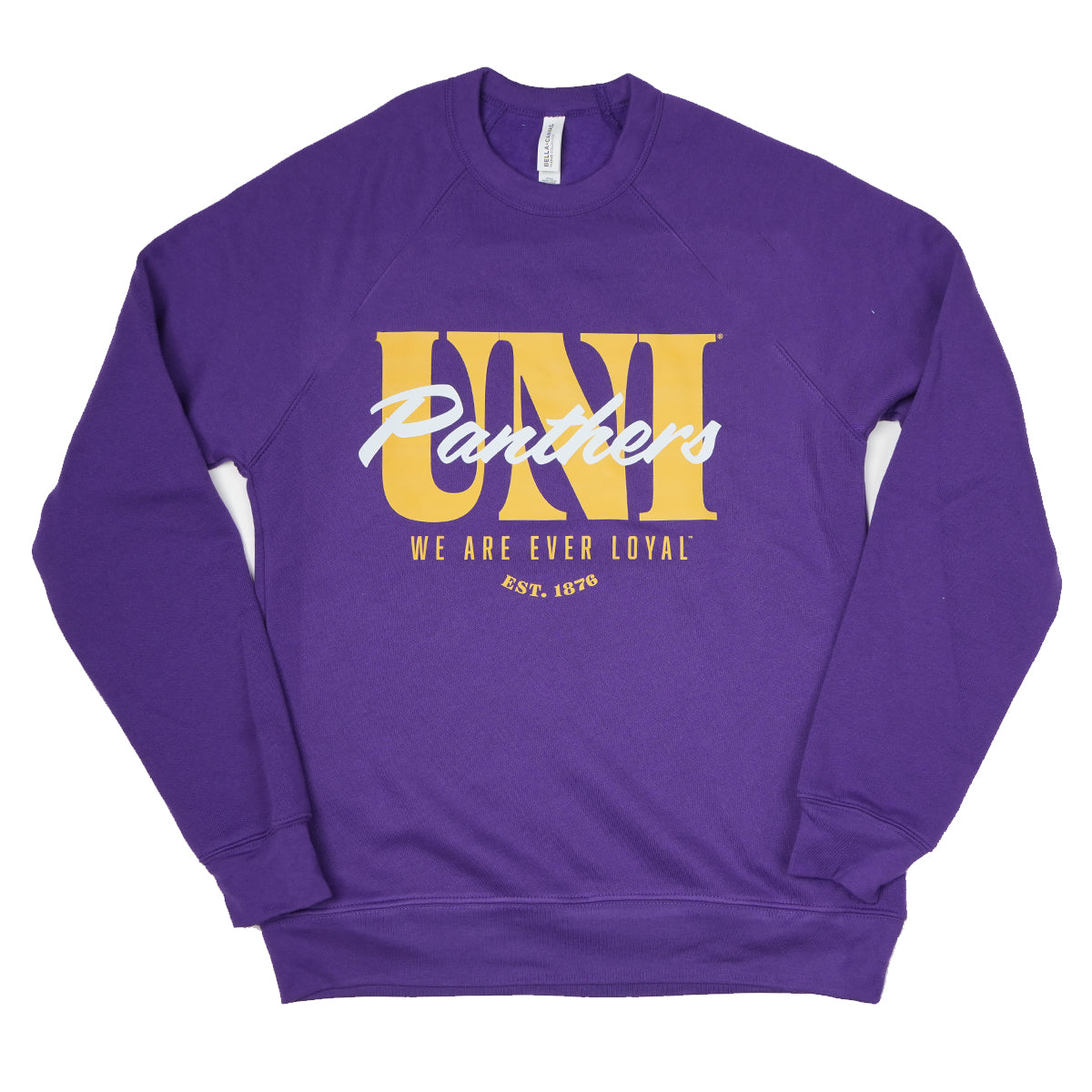 University of Northern Iowa Classic Type Crewneck Sweatshirt
