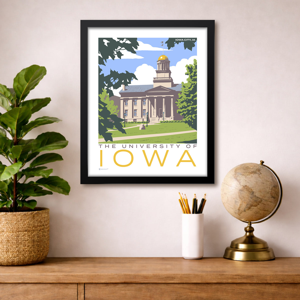 University of Iowa Old Capitol Print