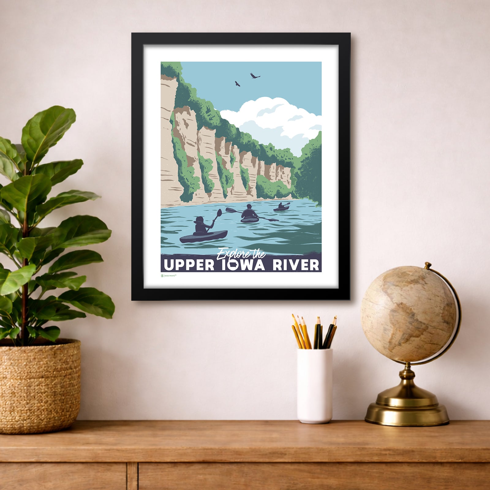 Upper Iowa River Print