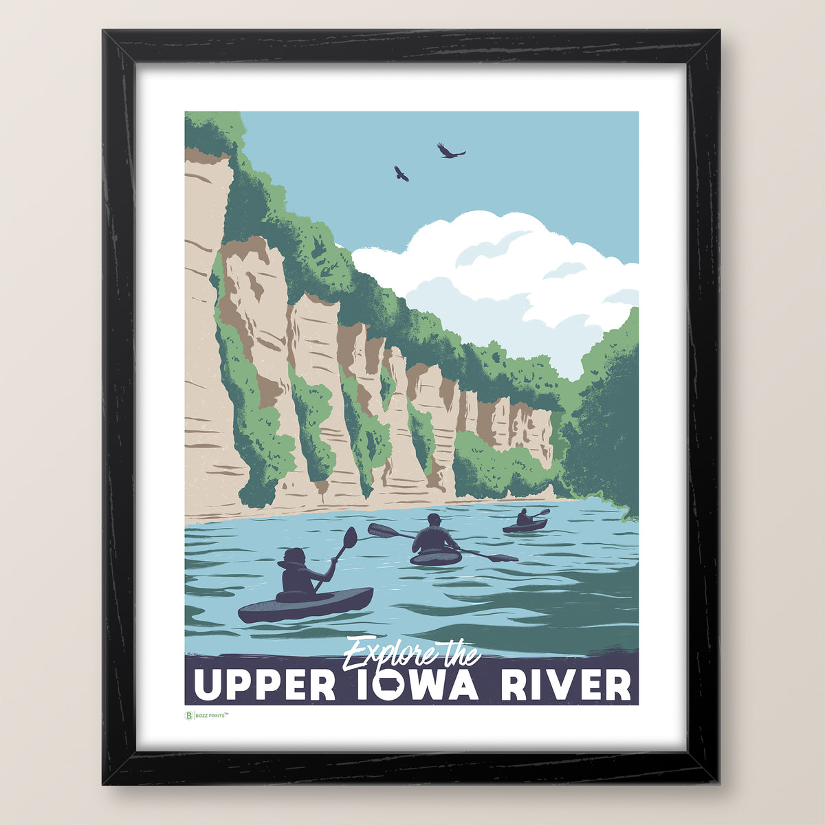 Upper Iowa River Print