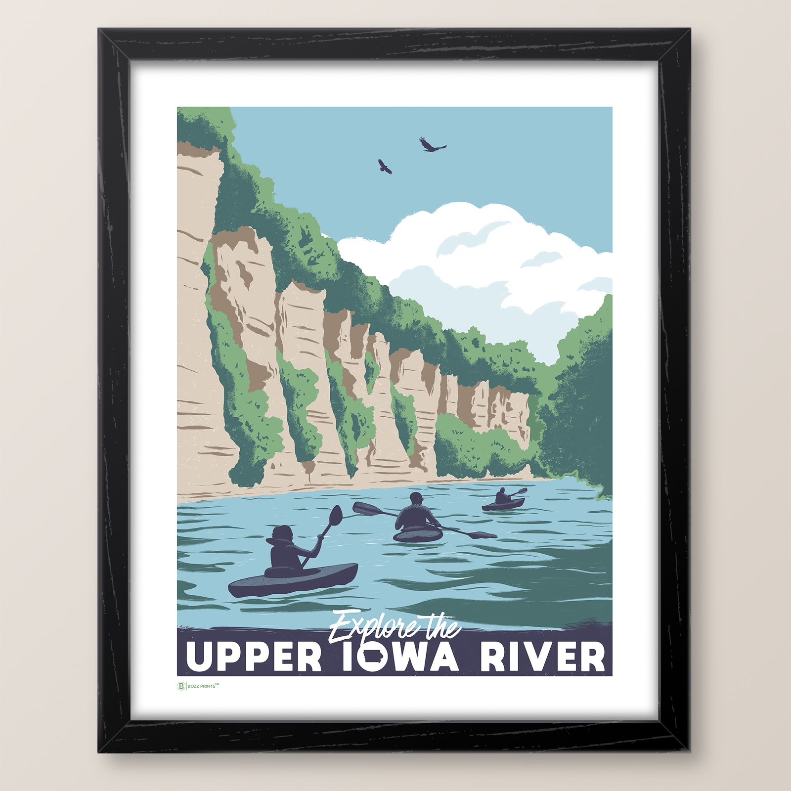Upper Iowa River Print