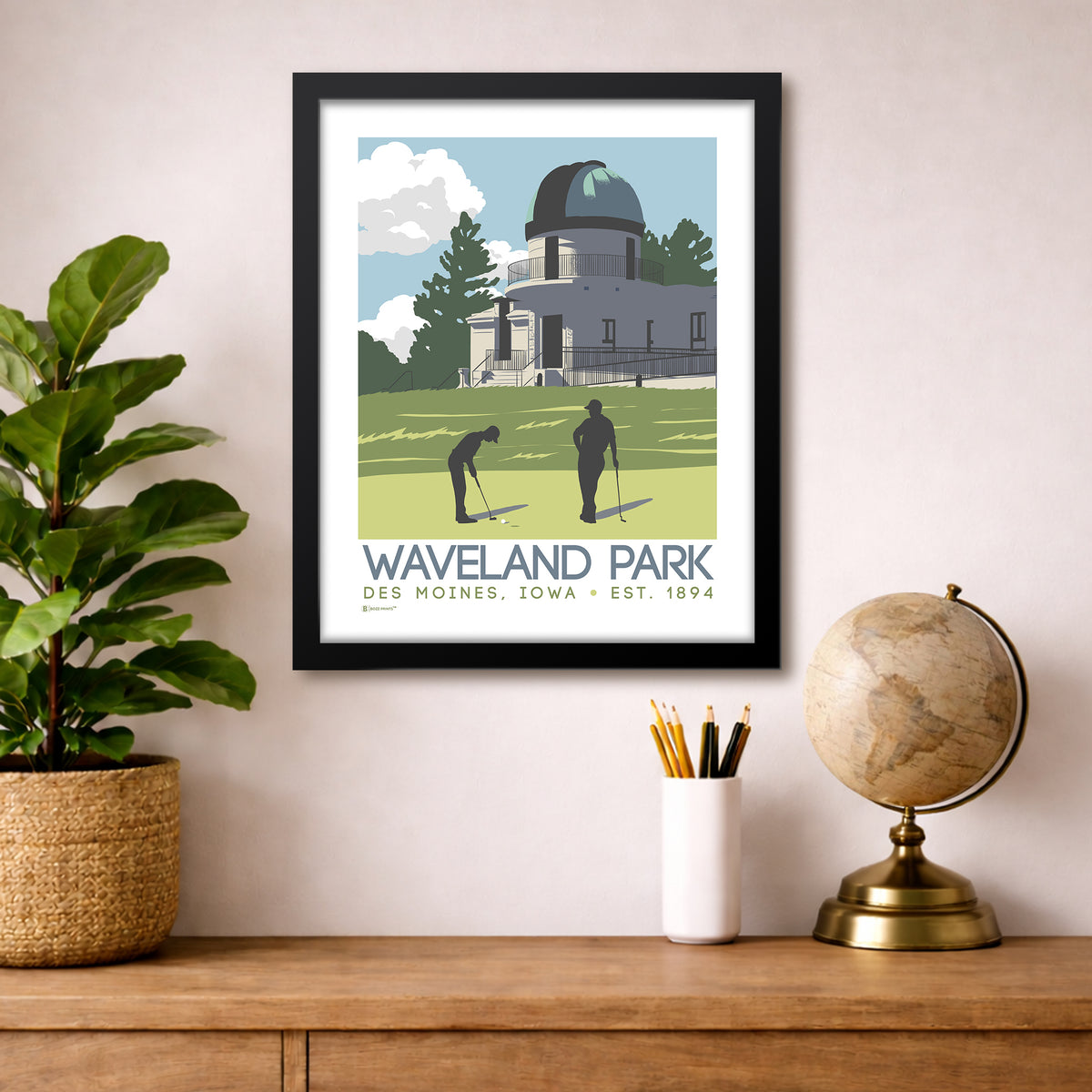 Waveland Park Print