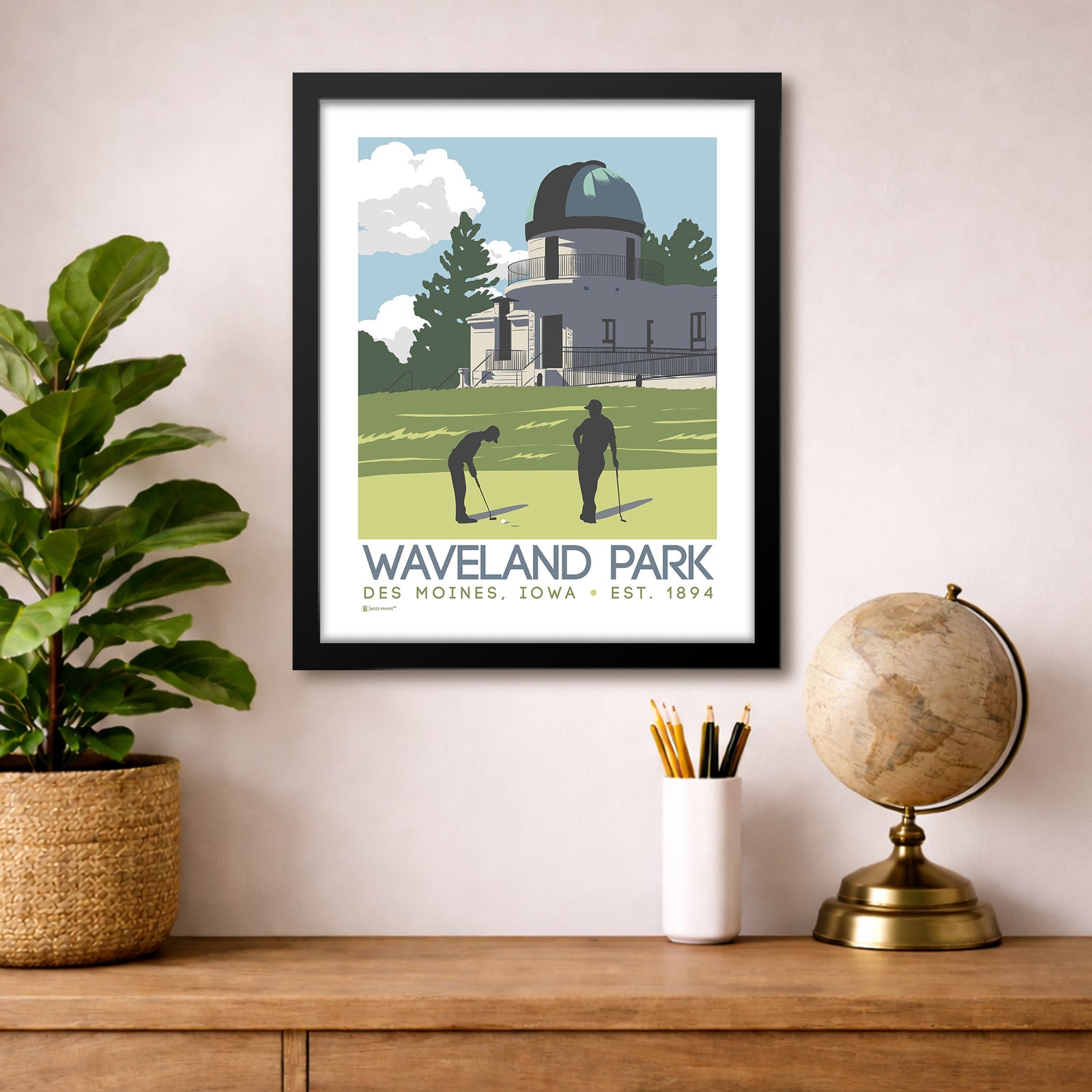 Waveland Park Print